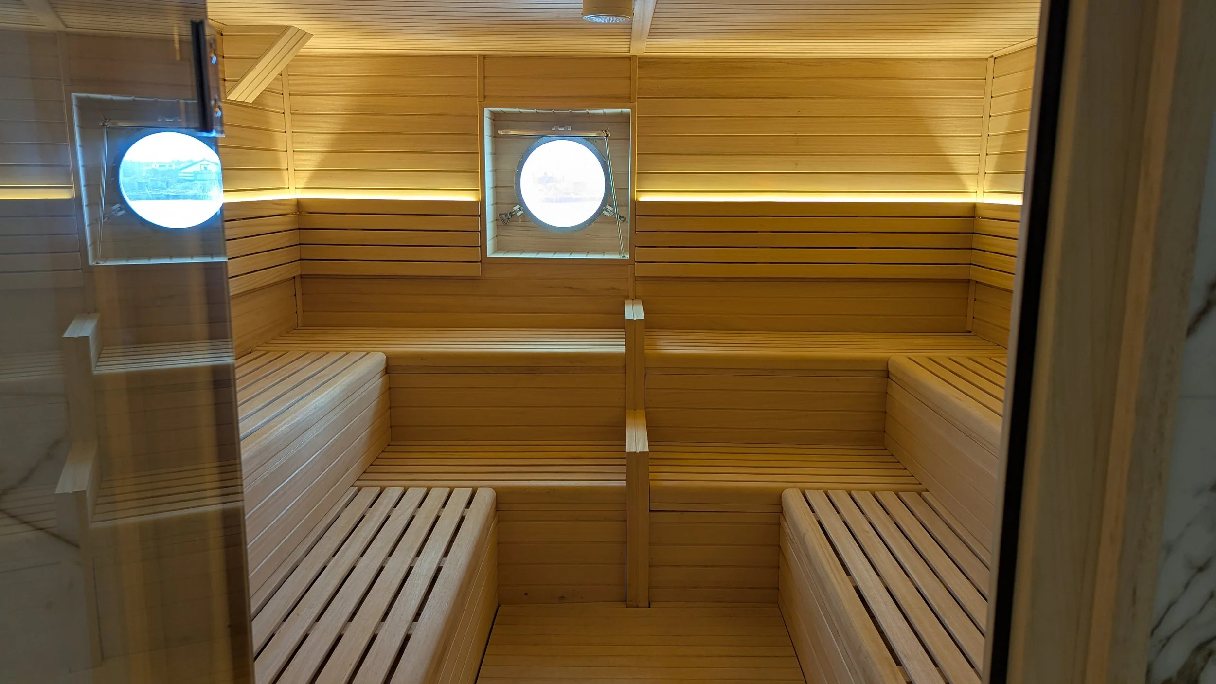 Sauna in World Spa on Windstar Star Seeker