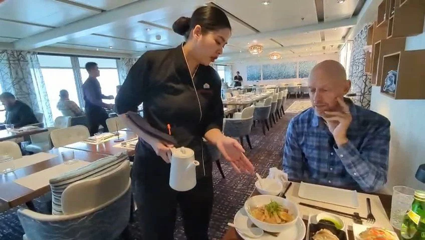 Specialty dining on Holland America cruise ship