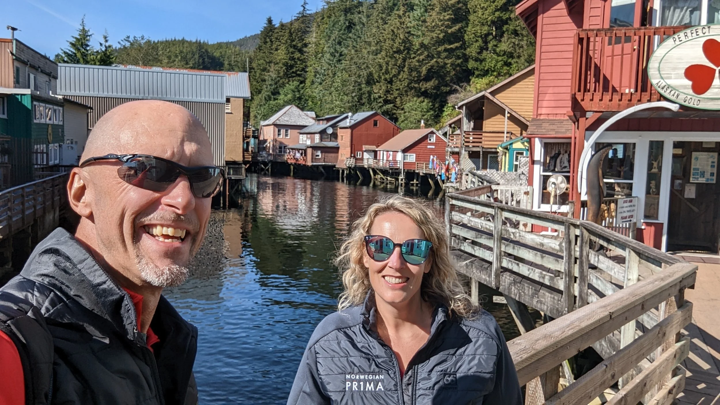 Creek Street in Ketchikan, Alaska