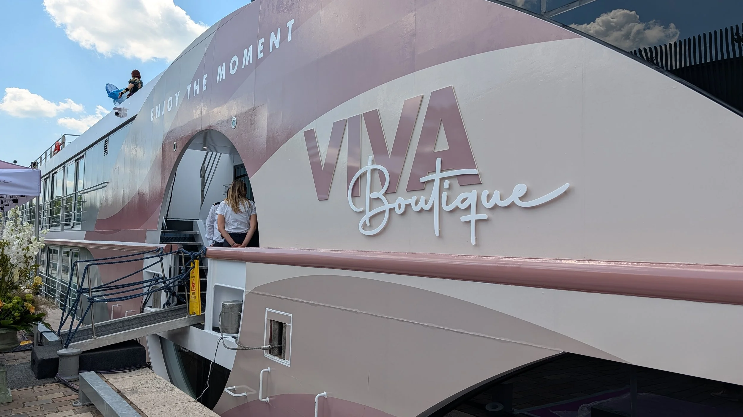 VIVA Beyond in Paris, FRance, from VIVA Cruises.