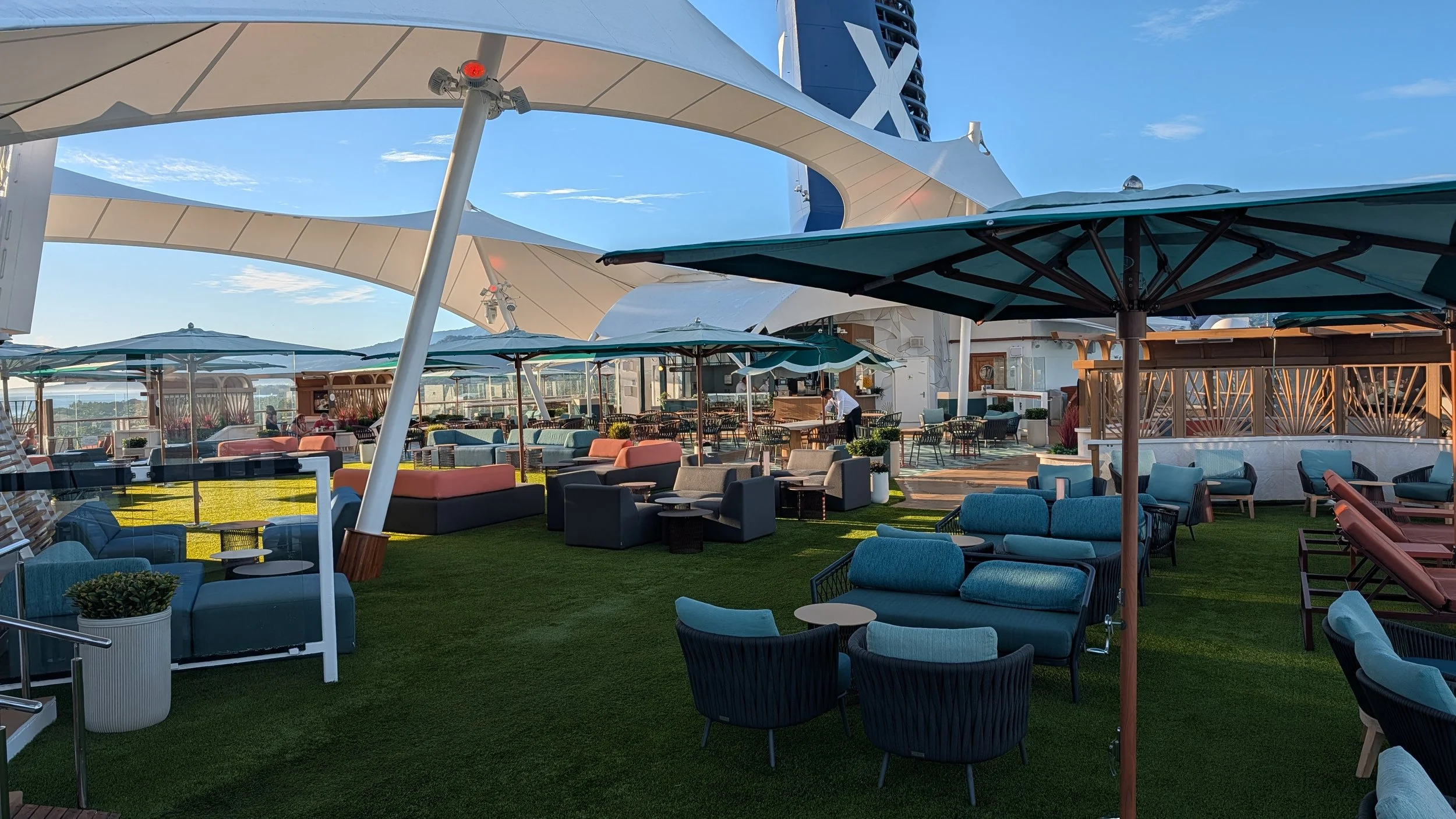 Sunset Park on Celebrity Solstice.