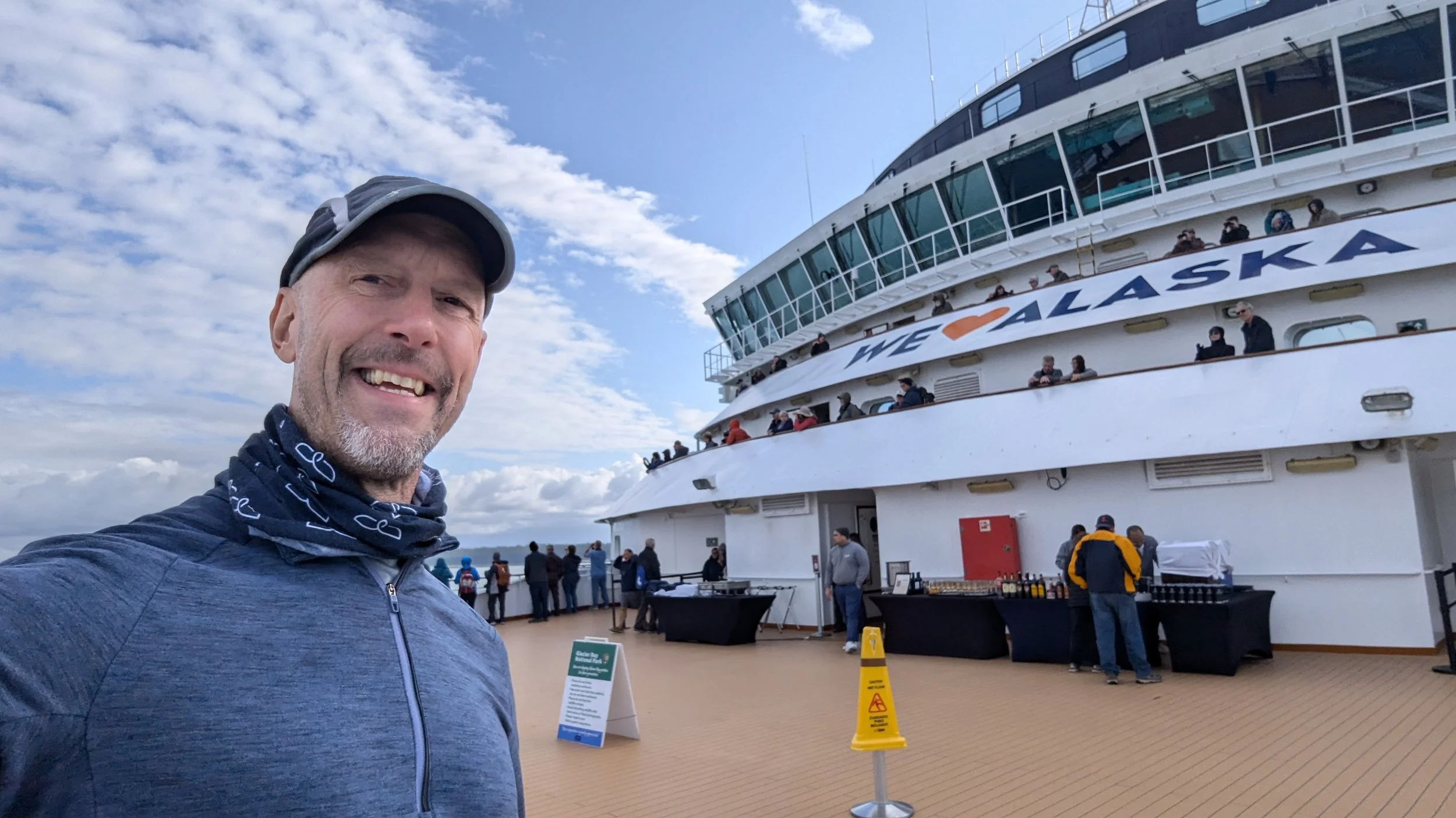 Cruising in Alaska with Holland America Line.