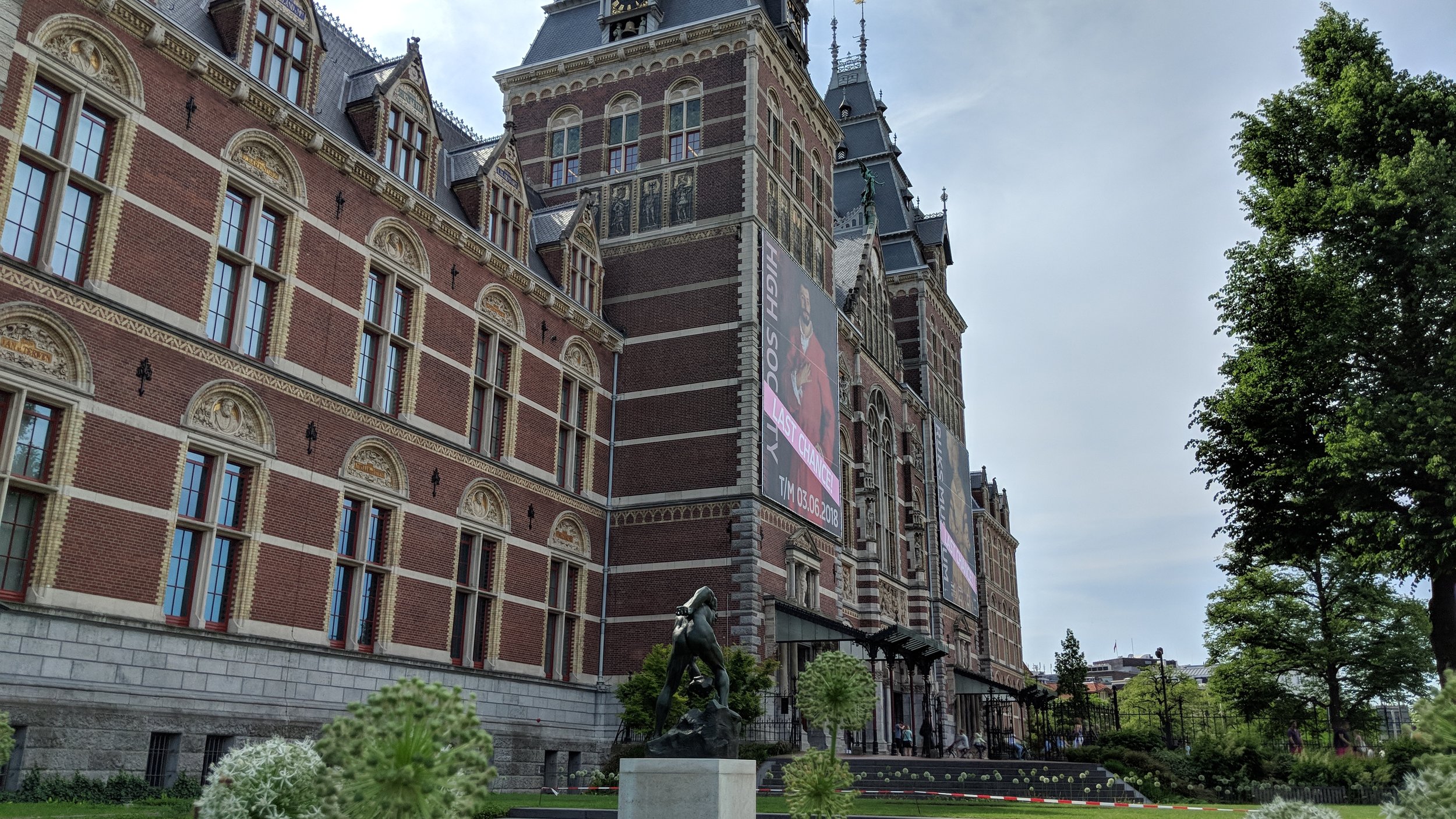 The Rijksmuseum in Amsterdam
