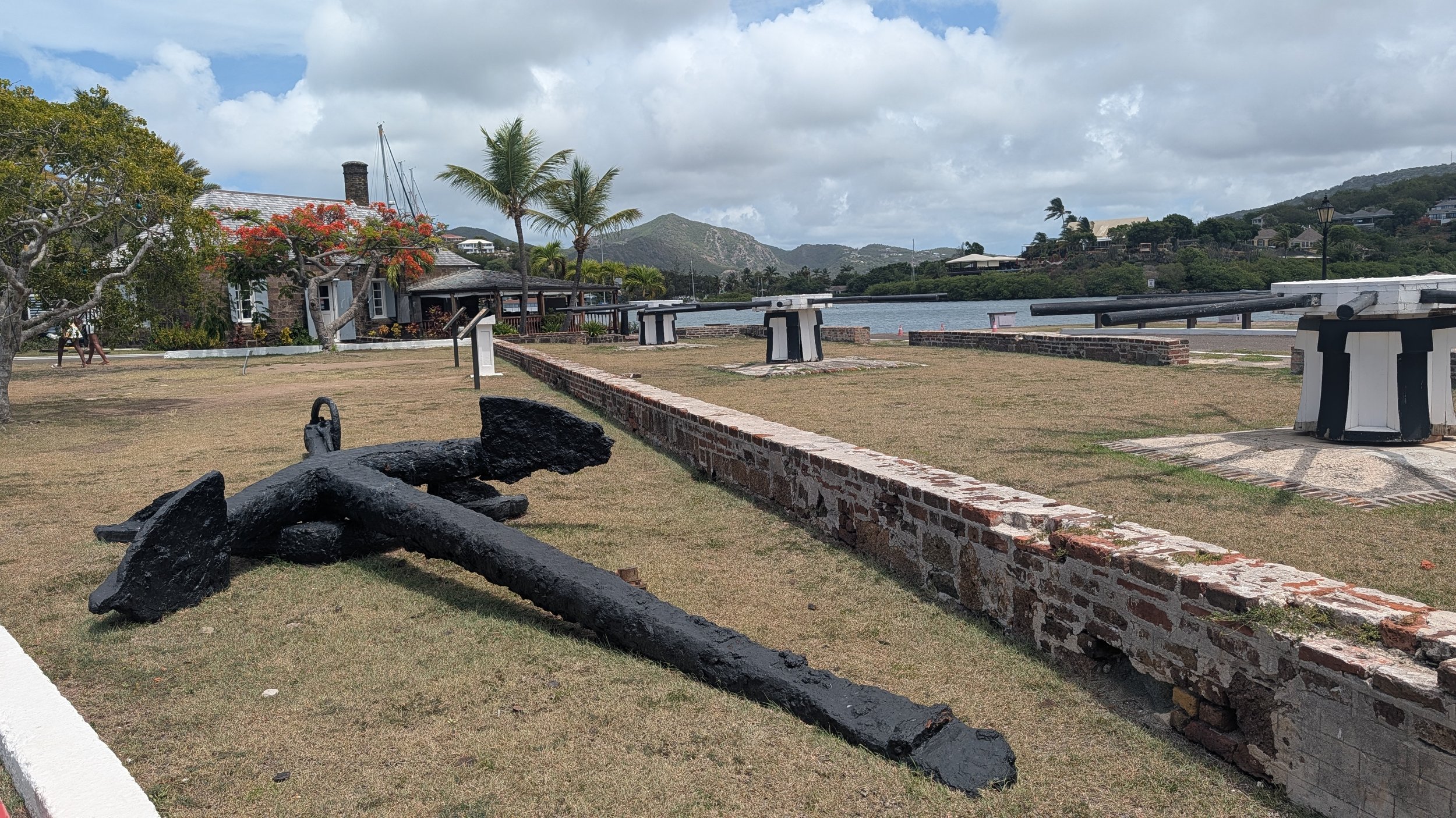 Visiting Nelson Dockyard in Antigua