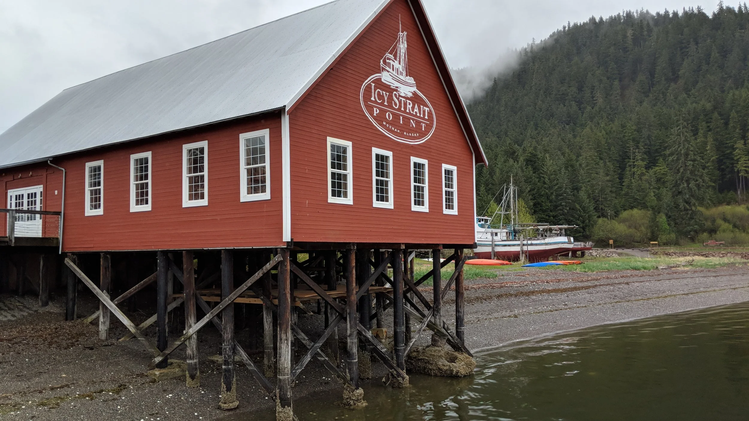Icy Strait Point cruise terminal in Hoonah, Alaska