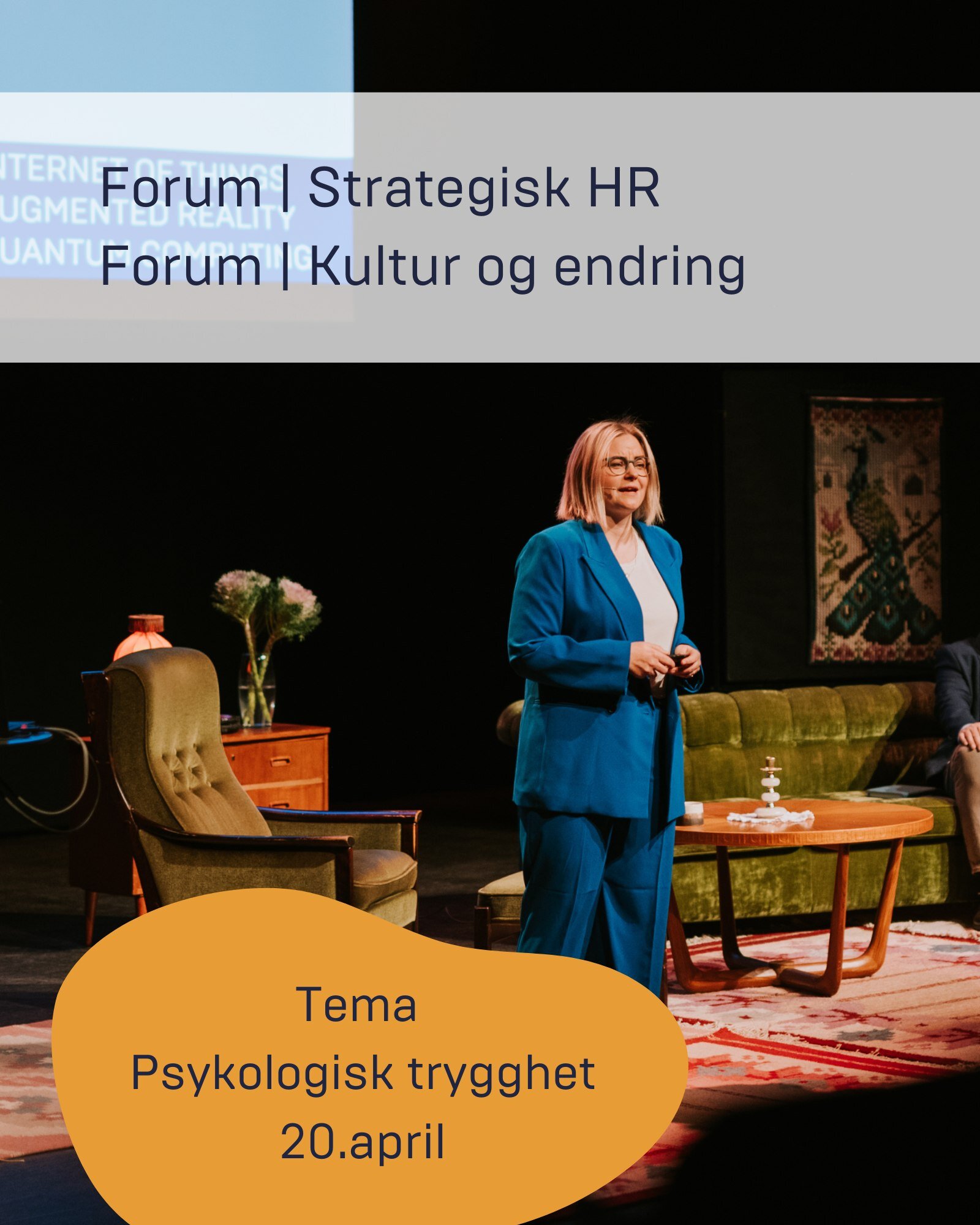 &laquo;Alle&raquo; snakker om psykologisk trygghet om dagen. Men hva er det egentlig? Hvordan bygge det, og hva skal til for &aring; holde p&aring; det over tid? Og hvorfor er det viktig?

V&aring;re to forum Kultur og endring og Strategisk HR invite