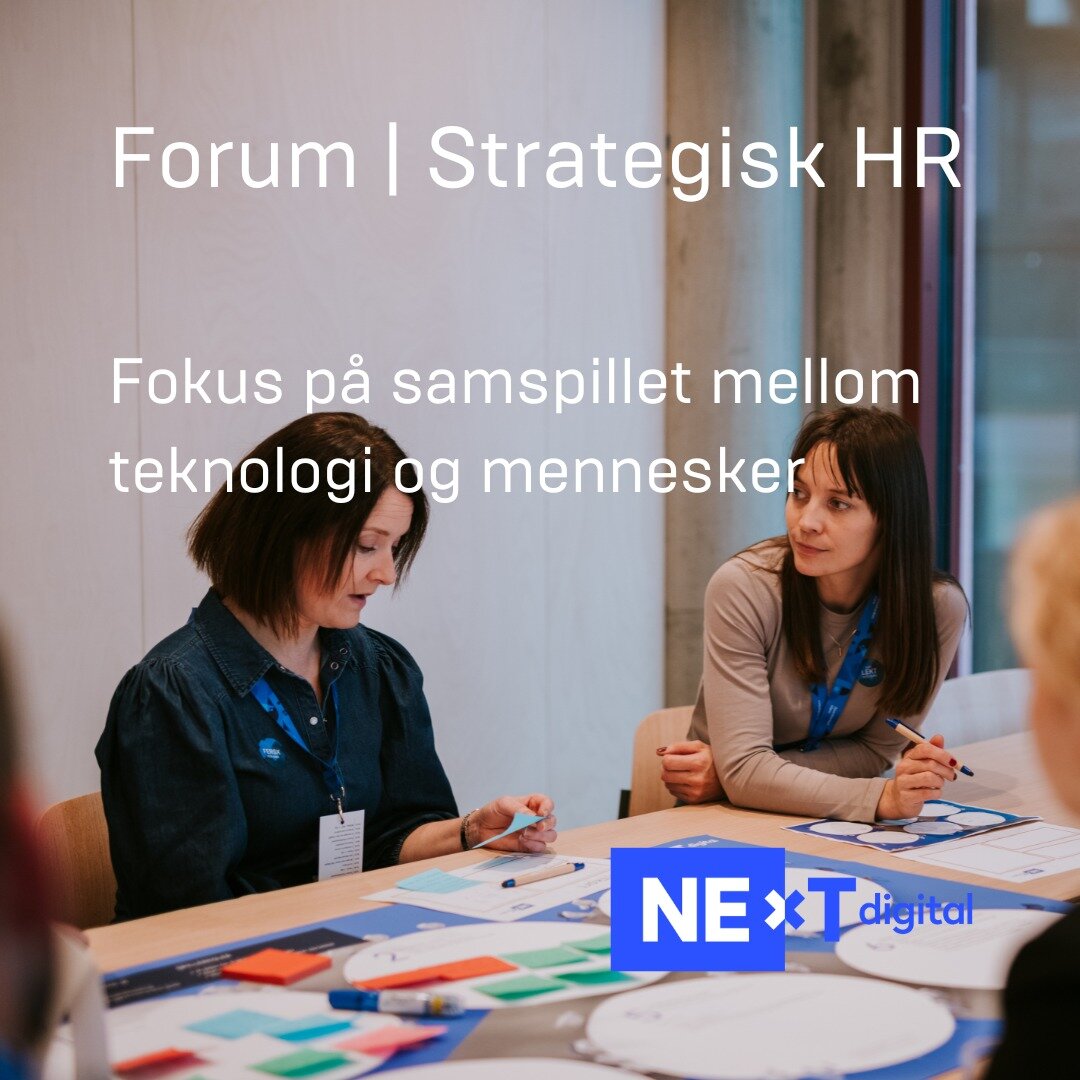 Forum | Strategisk HR har fokus p&aring; samspillet mellom teknologi og mennesker. Hvordan kan teknologi og mennesker samhandle mer effektivt?🤓 For &aring; sikre realisering av selskapets ambisjoner m&aring; vi forst&aring; hvordan vi som ansatte og