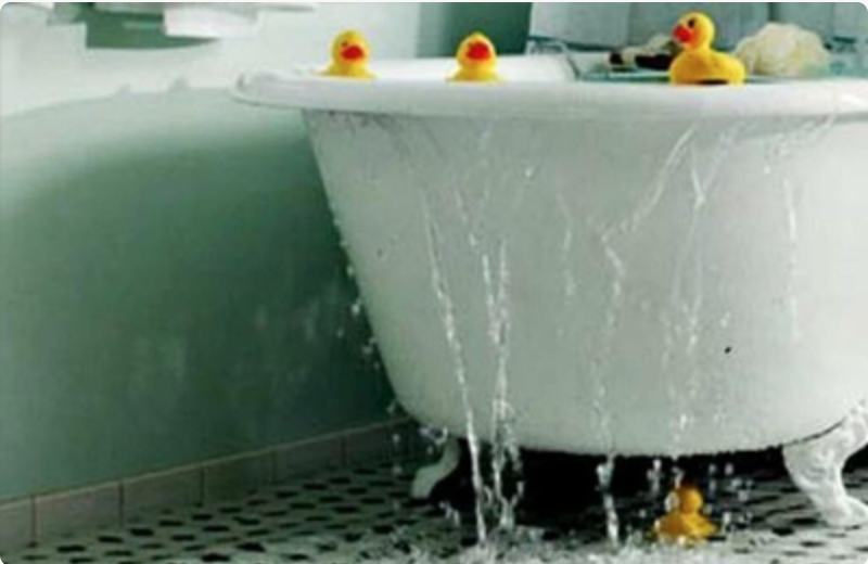 Are you draining your bathtub?&nbsp;