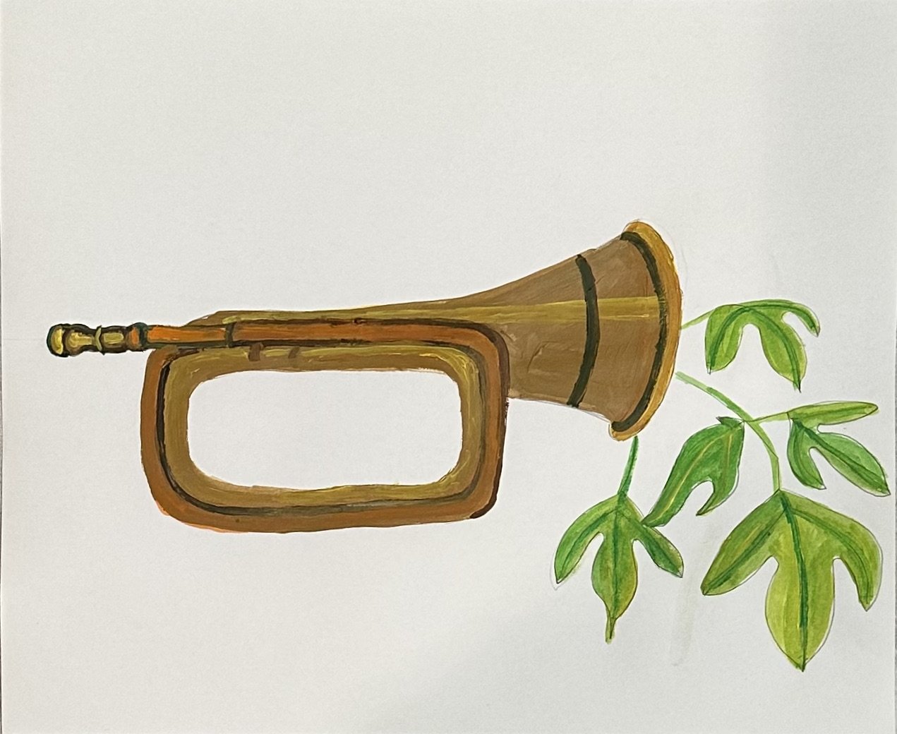 Civil War Bugle with Sassafras, 2022