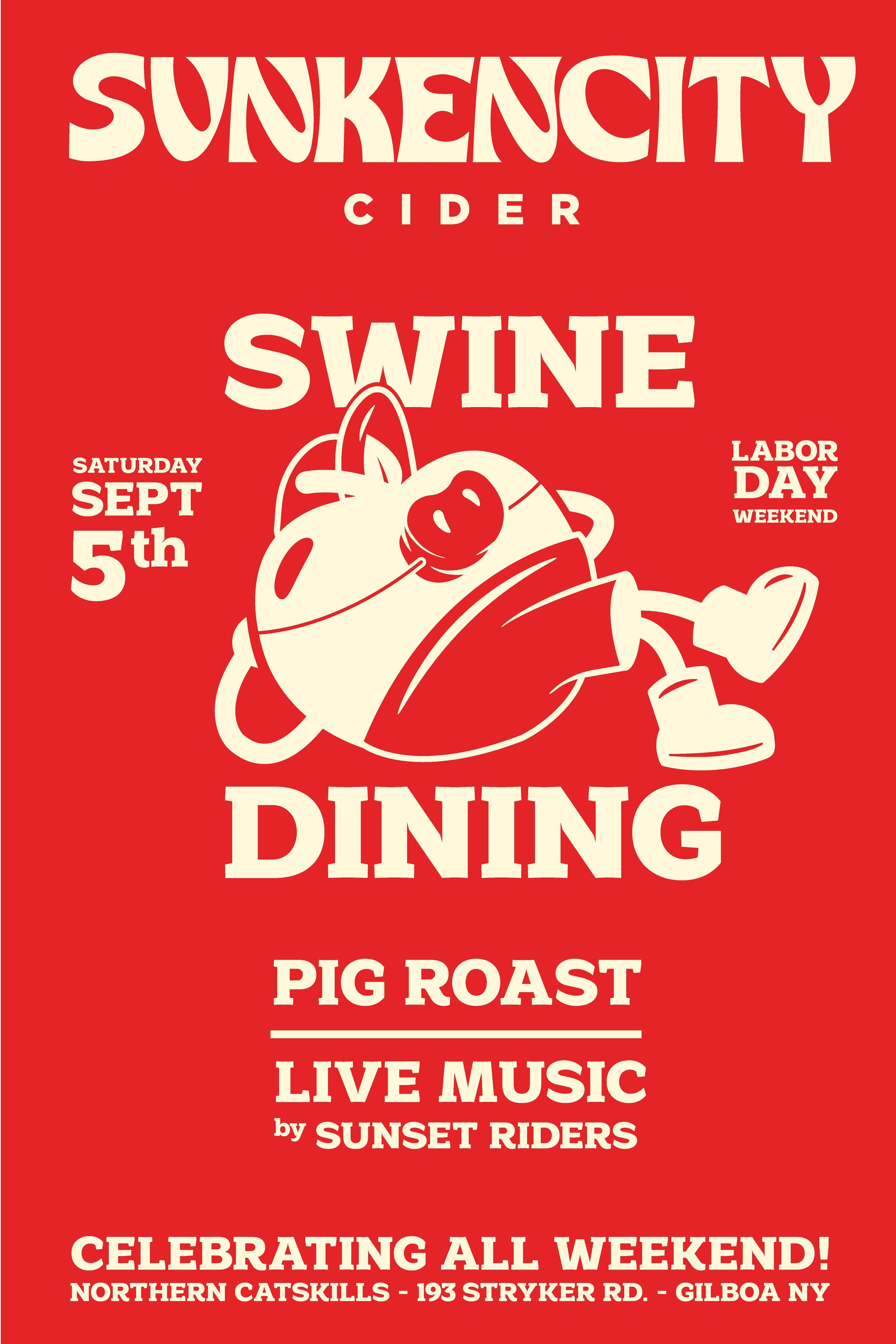 Swine Dining For Labor Day Weekend