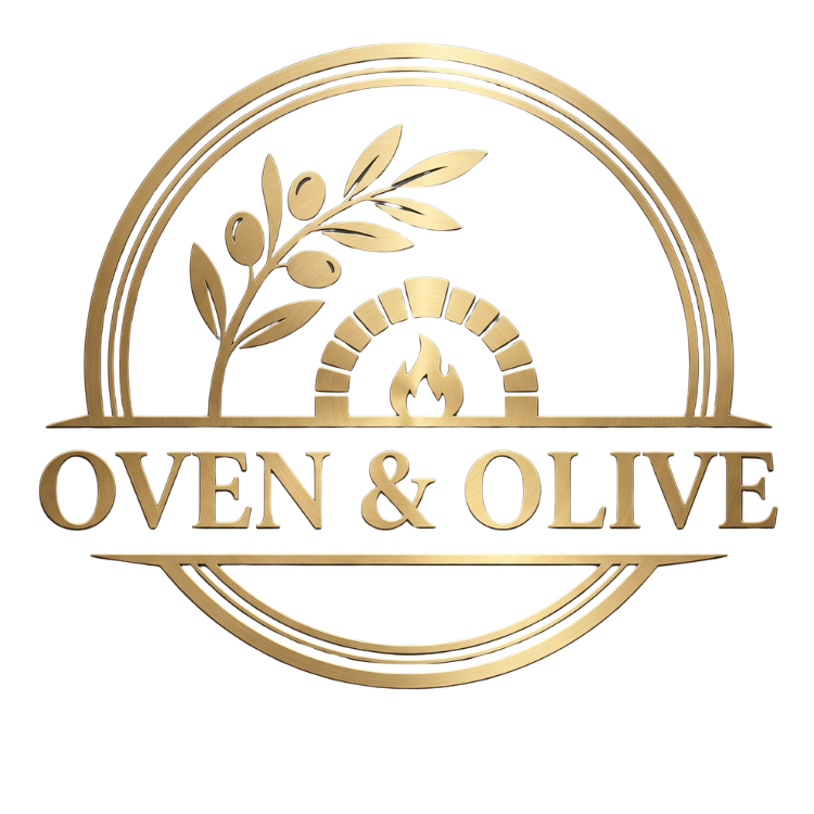 Pizza Restaurant Logo Oven Olive
