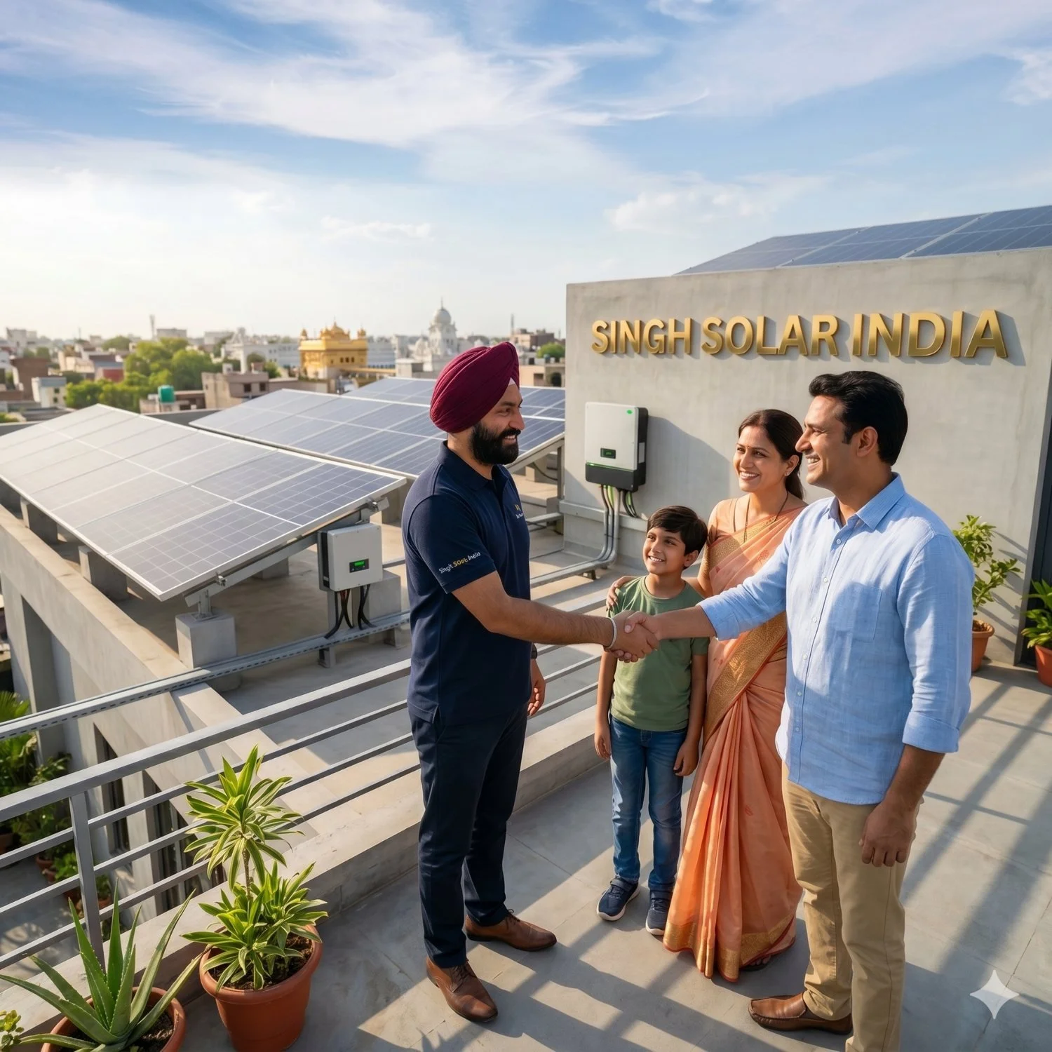 Solar Singh India Greeting Clients Launch Your Solar Business Website Worldwide