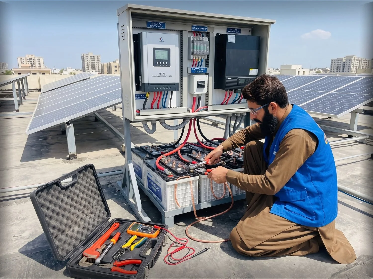 UPS, Solar Inverter Wiring & Emergency Plumbing by Rizwan Electrician Burewala