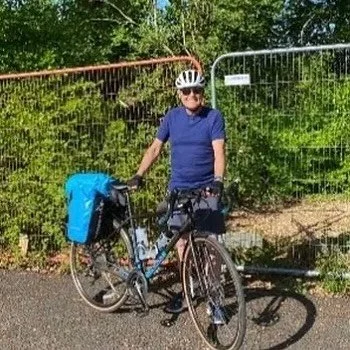 Bell #4 Fundraiser! 
Keith is cycling 130 miles in France - he’ll be self sufficient, carrying tent & kit with him.  He’s using his French adventure to raise funds for Bell #4 which unexpectedly has needed significant additional work