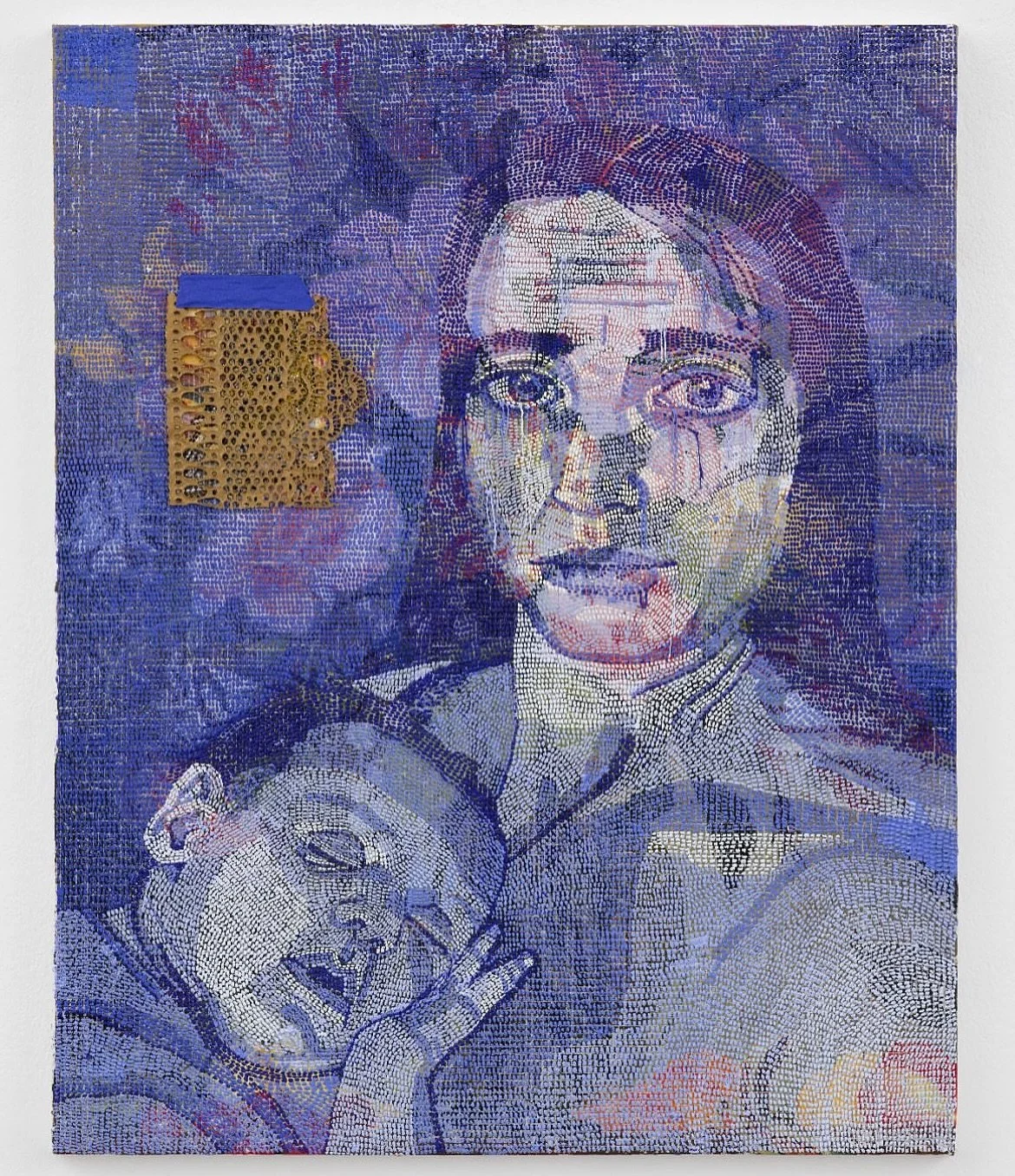 Incredible work &lsquo;Canary, 2025&rsquo; by @tallevitt created last month at PLOP Residency in London 🇬🇧 

Shown with @victoriamirogallery @thearmoryshow NYC 

#plop #artistresidency #contemporarypainting #talialevitt