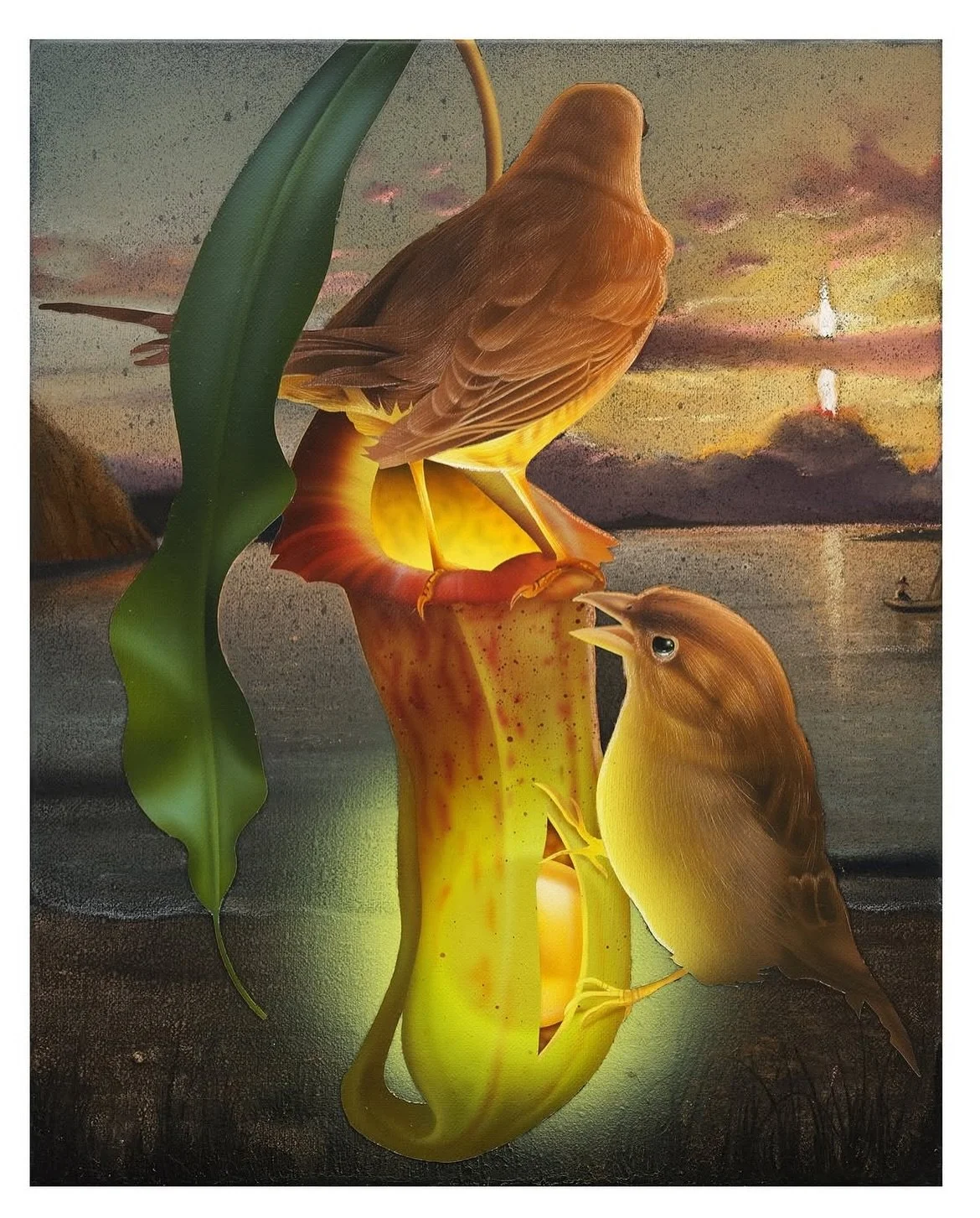 Welcome Maciej Kość @maciej.kosc to PLOP!

🎨 Airbrush and pastels on linen
🏛 Classical influences
📚 Literary mock epics
🔧 Scraping paint
🦊 Animal obsessive 

Maciej will work this month alongside Talia Levitt @tallevitt while they both prepare p
