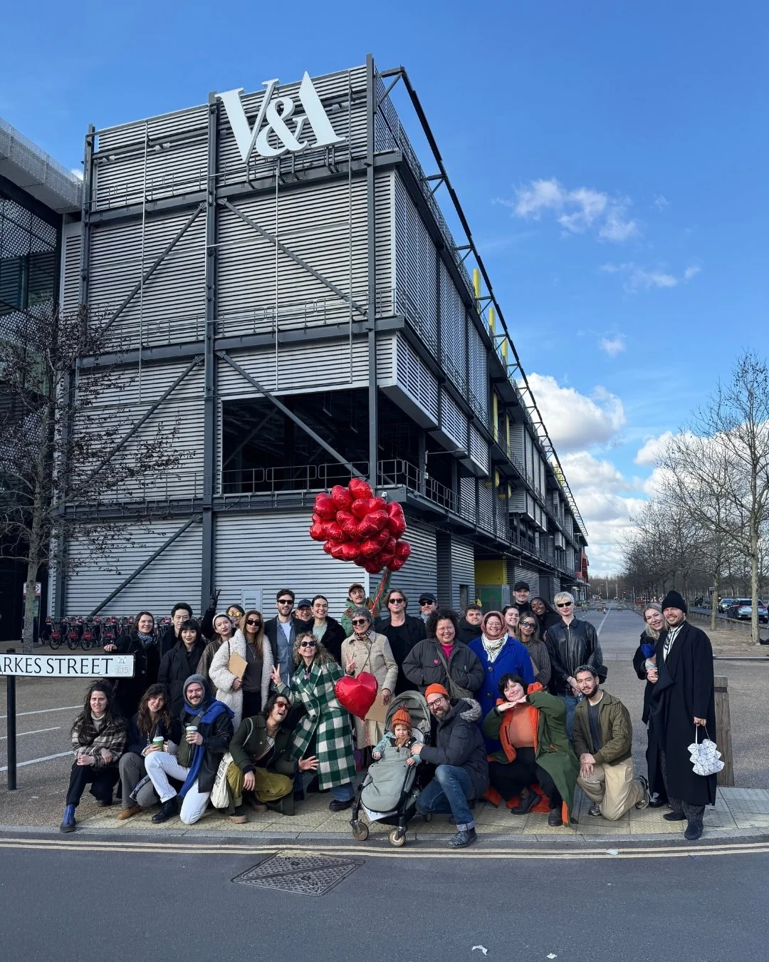 A Valentine&rsquo;s Day V&amp;A Tour for Art Lovers ❤️

We started the day exploring the V&amp;A East Storehouse together, followed by a group lunch by the river.

A final stop: we were treated to a studio visit with @theerinlawlor to round off the d
