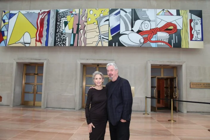 FAPE Board members Dorothy Lichtenstein and Jack Shear.