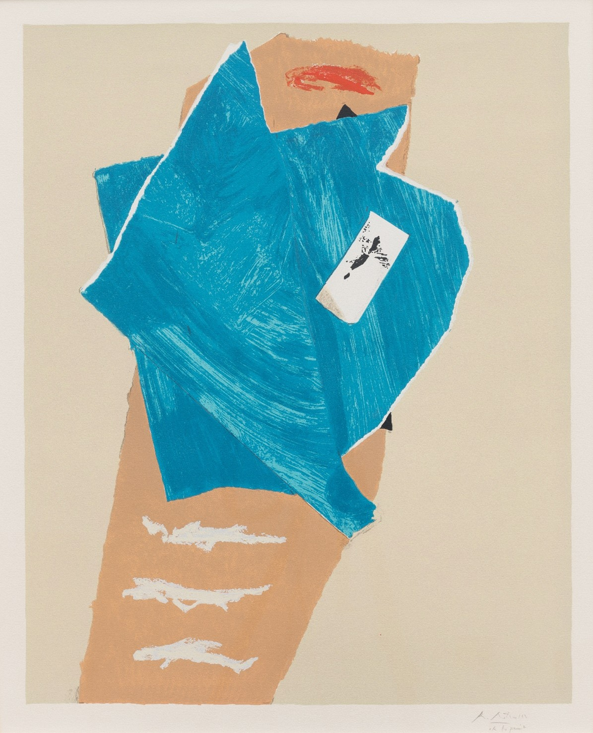<u><a href="/artists/robert-motherwell"target="_blank">Robert Motherwell</a></u><p><i>Untitled (E. &amp; B. 527)</i>, 1991</p>