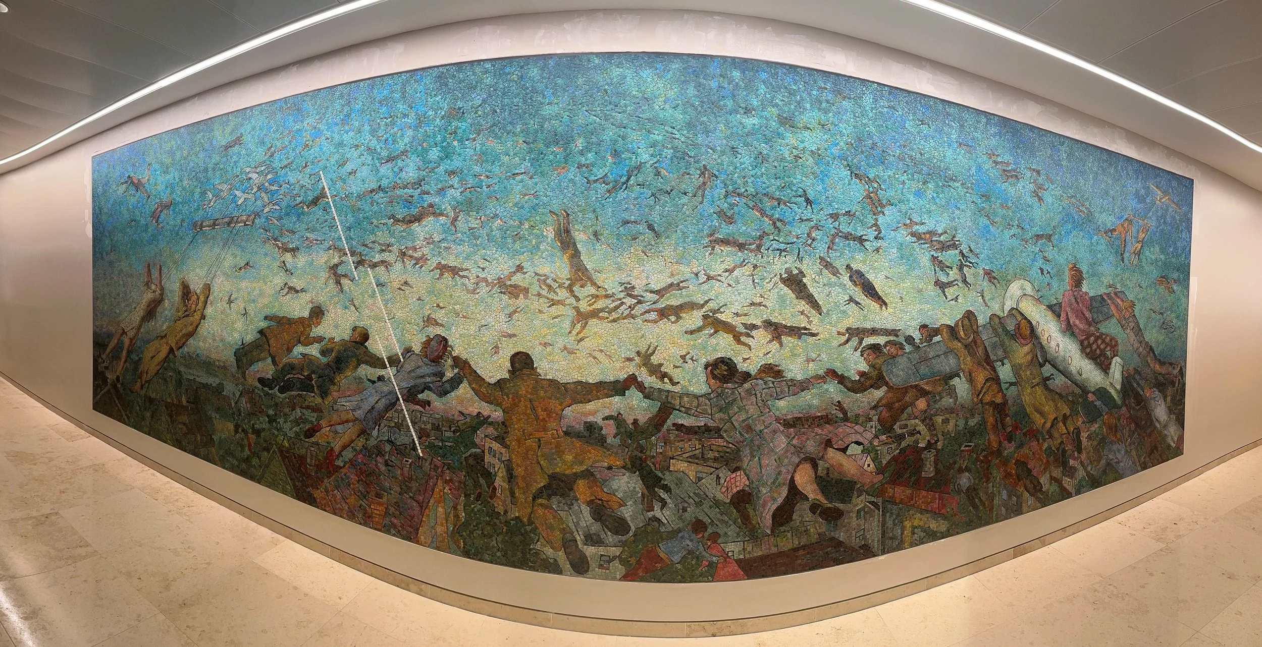 <u><a href="/artists/Emilia-and-Ilya-Kabakov"target="_blank">Ilya and Emilia Kabakov</a></u><p><i> Flying</i>,  2025 </p>