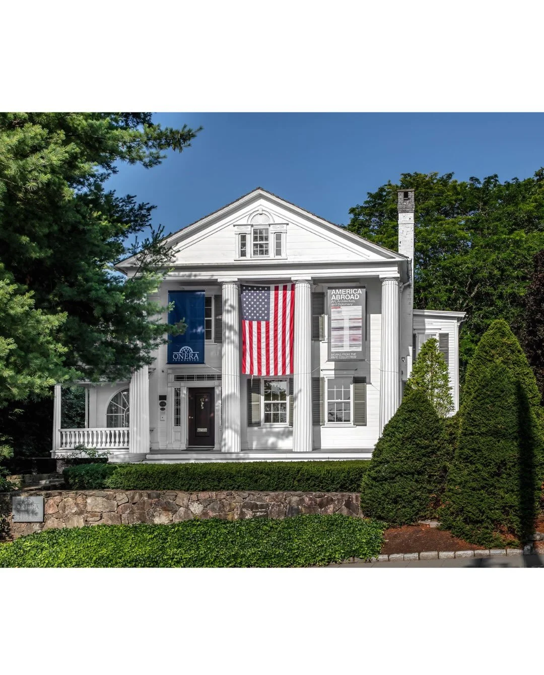 In celebration of &ldquo;AMERICA ABROAD: Art, Architecture, and Diplomacy: Works from the FAPE Collection&rdquo; at the Onera Foundation in New Canaan, CT. FAPE is pleased to spotlight the co-curators Laurence Lafforgue, Executive Director of the One