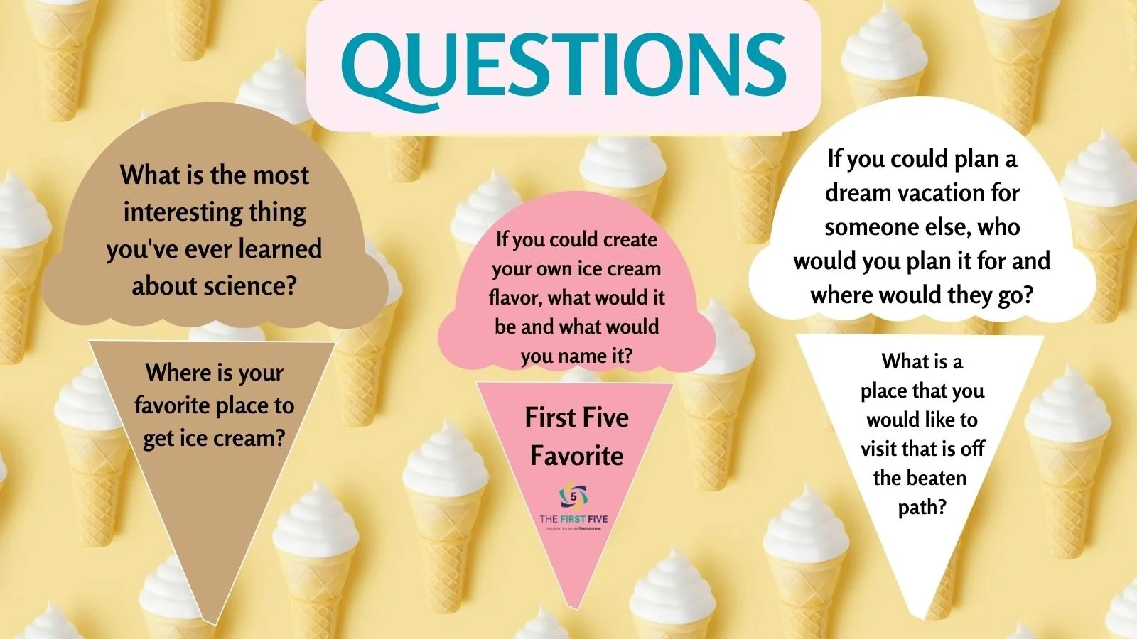The first five primary edition 189 may 24th edtomorrow supporting
