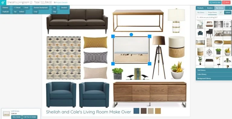 design-board-with-furniture-interior-design-arlington-tx