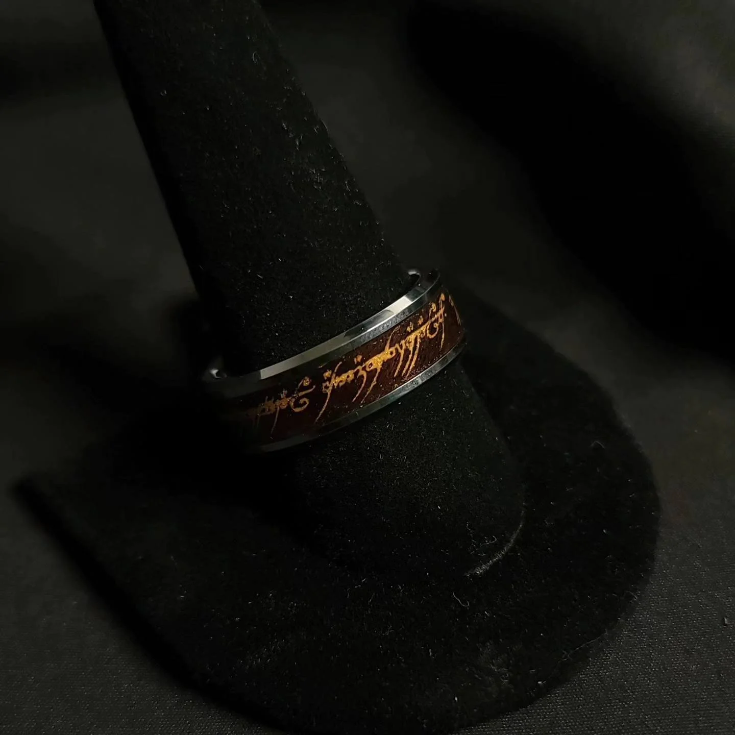 Fire Opal on Tungsten