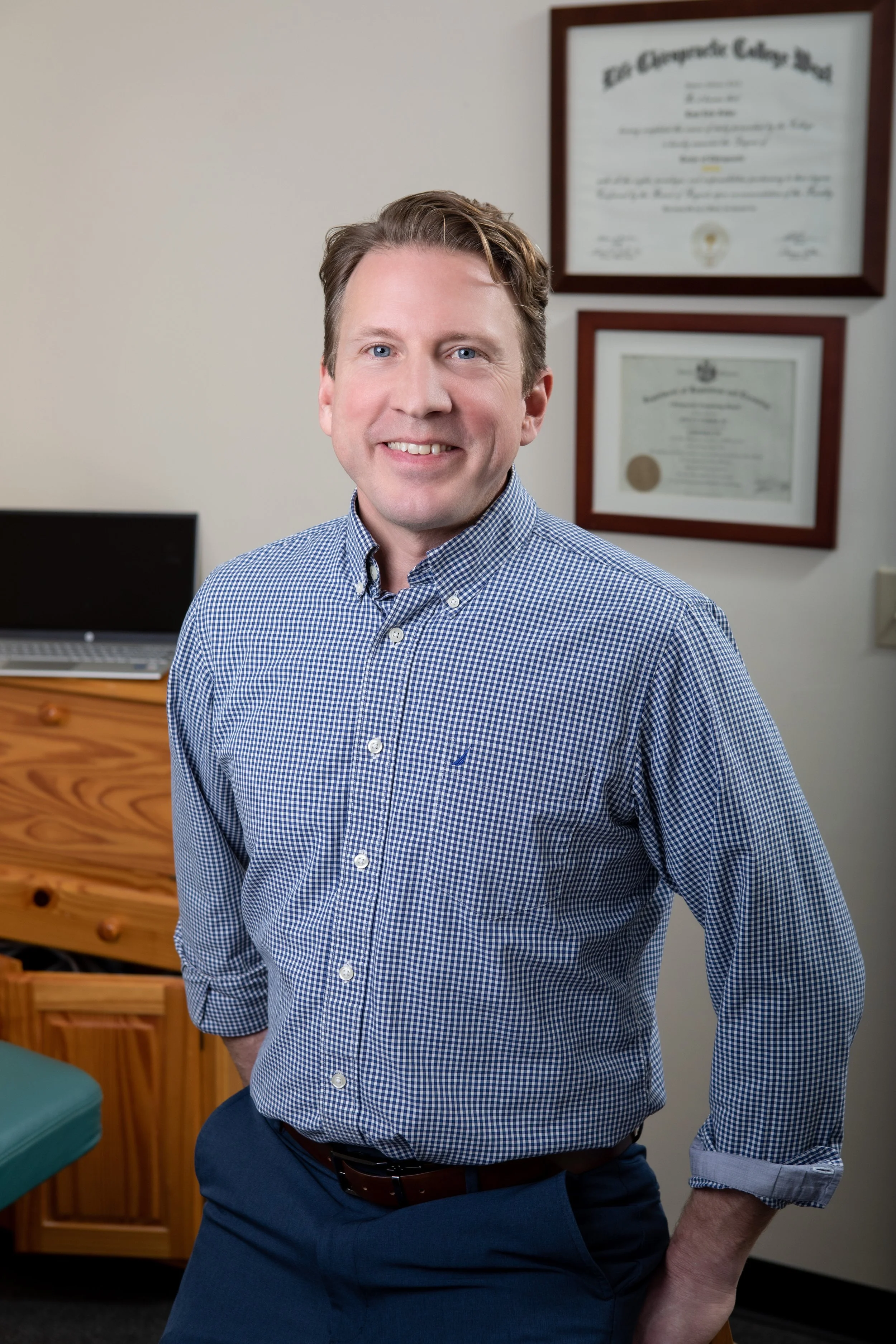 r. Knut Feiker, chiropractor and founder of Healing Point Chiropractic