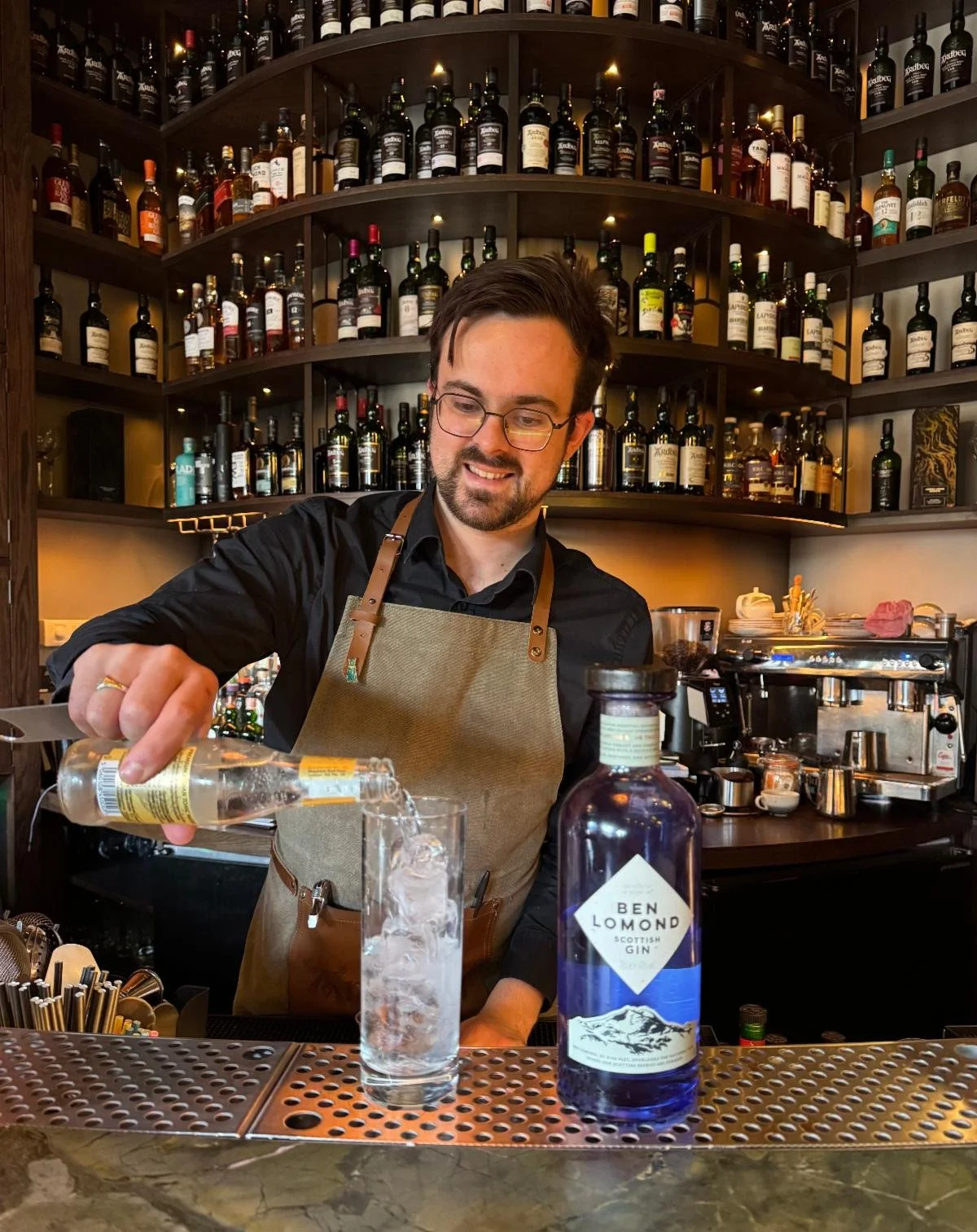Thankfully they also serve Scottish gin since I don't even like whisky!