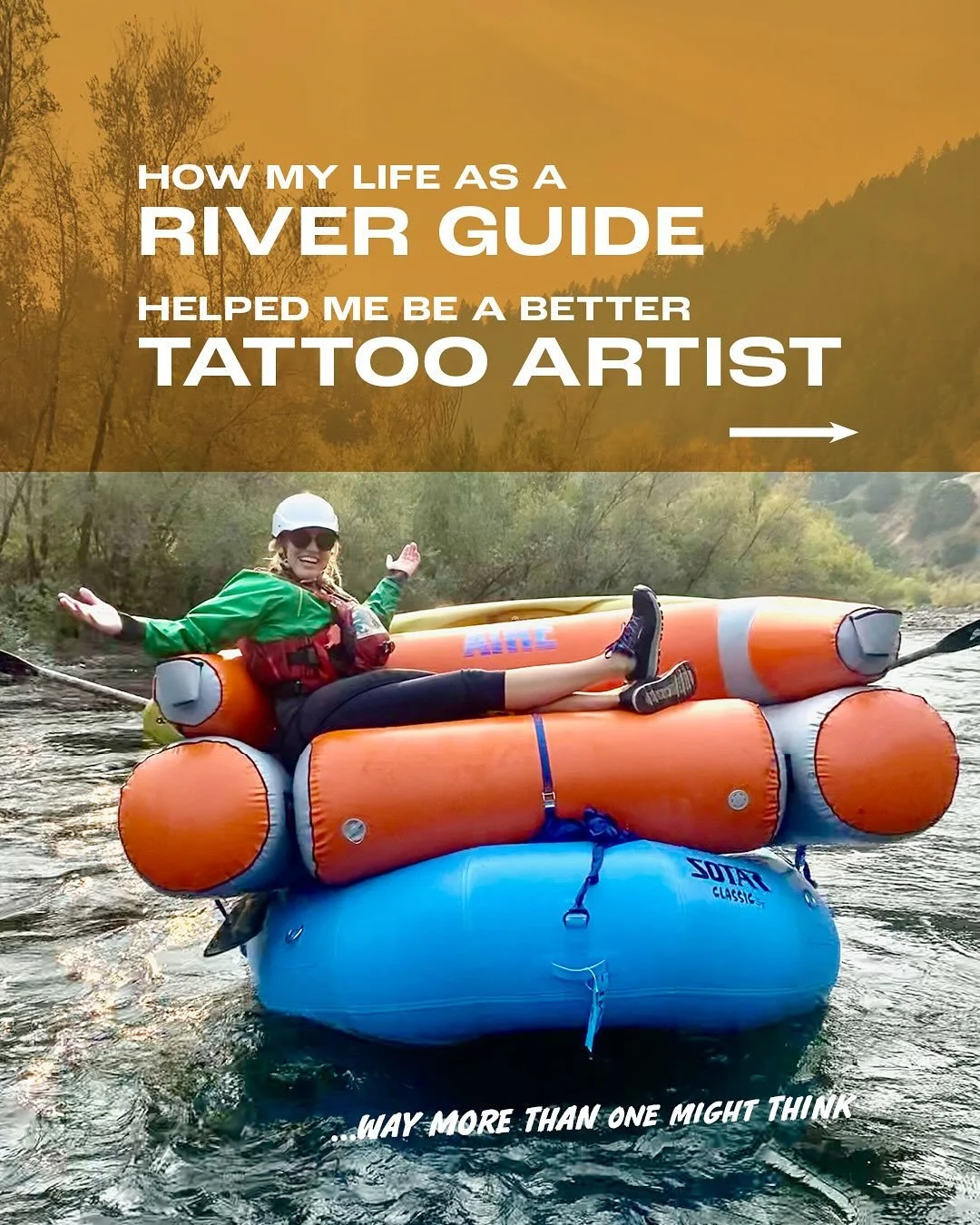 Ever look back and realize your &lsquo;random&rsquo; career detours were actually training for what you do now? 

👇tell me your story - how did your weird career mashups end up connecting?

Especially any other river guide turned creatives please ho