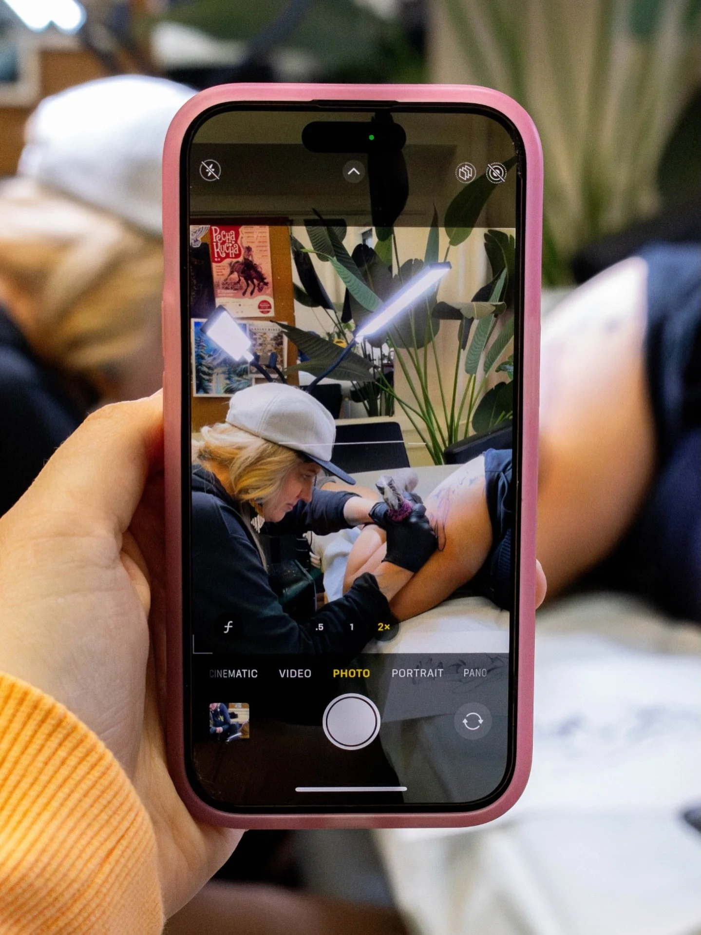 Every part of the tattoo process is important.

The way booking feels in your inbox. The materials that touch your skin. The people and snacks you bring with you. The music playing. The magic energy of the room where the art comes alive.

I&rsquo;m a