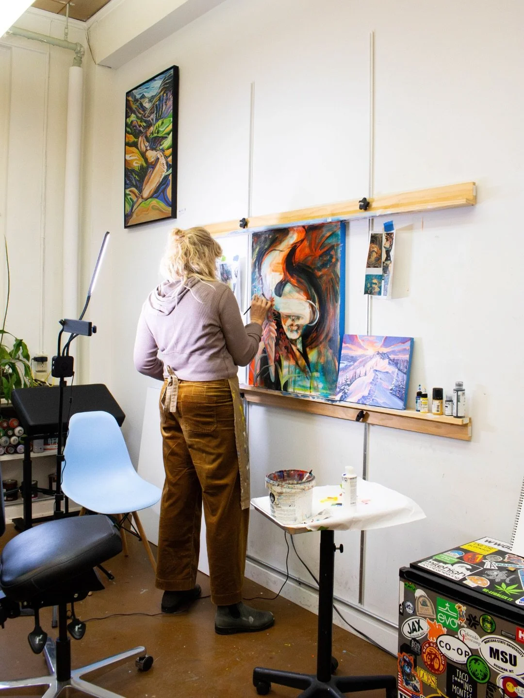 Not everything needs a wall to live on.

Some of my favorite projects have shown up in unexpected forms. A custom ping pong table, hand-painted gates, river maps and river gear, surfaces that weren&rsquo;t &ldquo;supposed&rdquo; to be art until they 