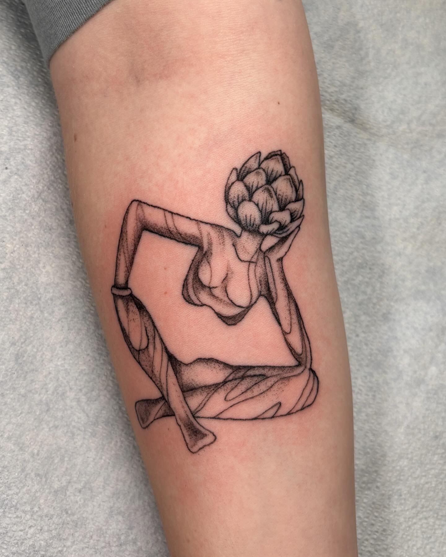 Forget Botox, I&rsquo;m going full artichoke 😜

Thank you so much for this fun idea @addisonrieker!

#bozemantattooartist #bozemantattoostudio #montanatattooartist #montanatattooshop