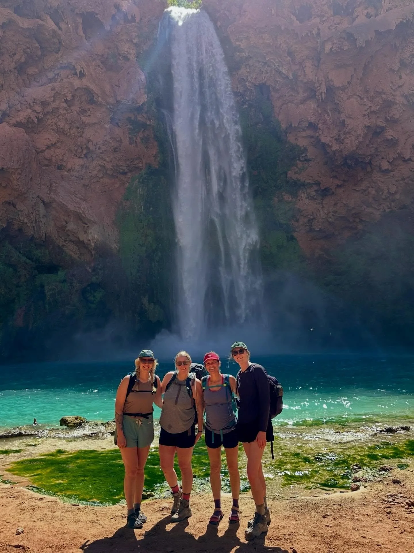 Thank you for the banana phone calls yes I did have a fantastic Earth Day 

#havasufalls #mooneyfalls #beaverfalls #havasupai