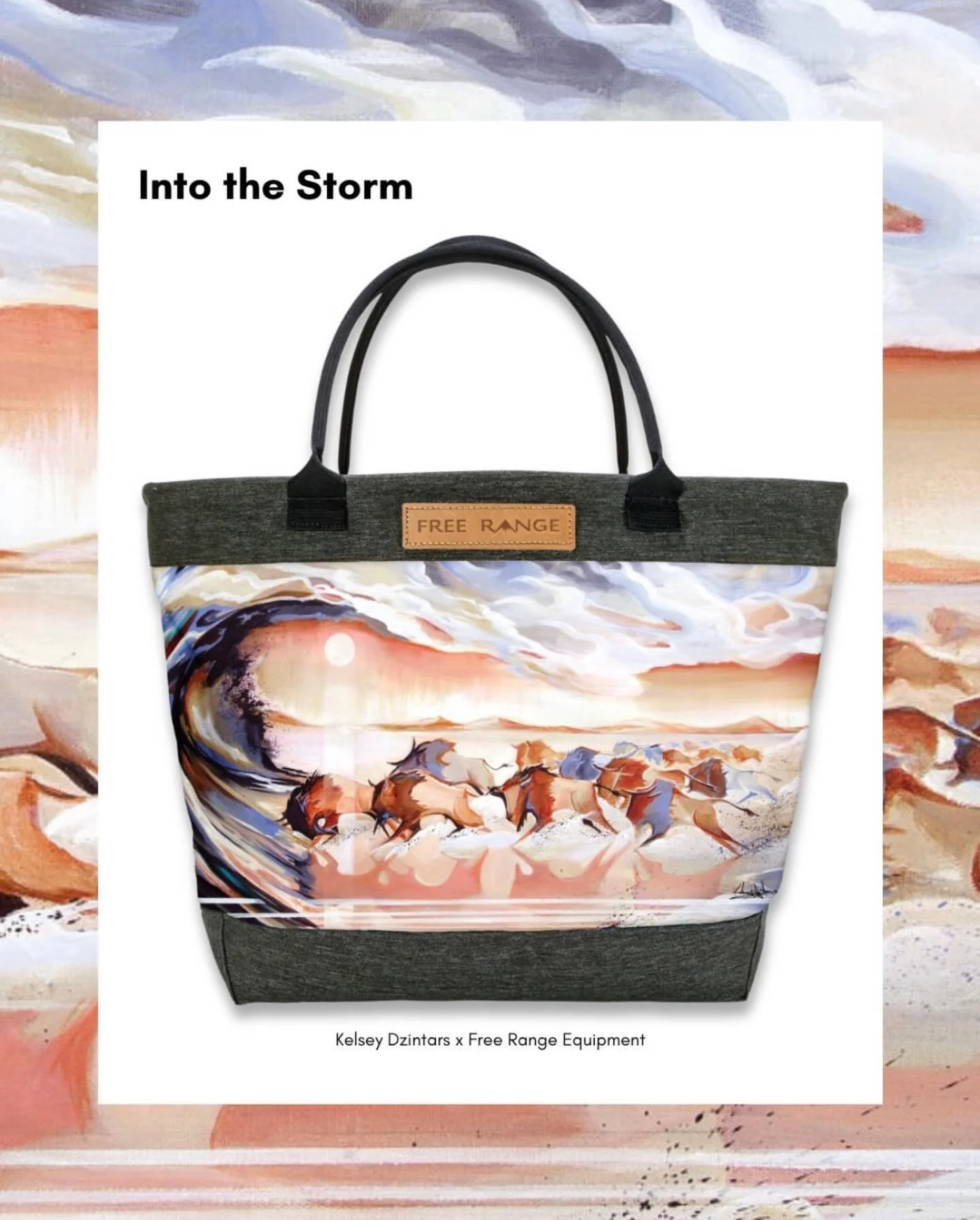 BTT (Behind the tote): This piece was inspired by childhood memories of driving across the plains of South Dakota during massive afternoon thunderstorms, my more current experiences in whitewater and my journey with grief. 

Unlike cattle who will tr