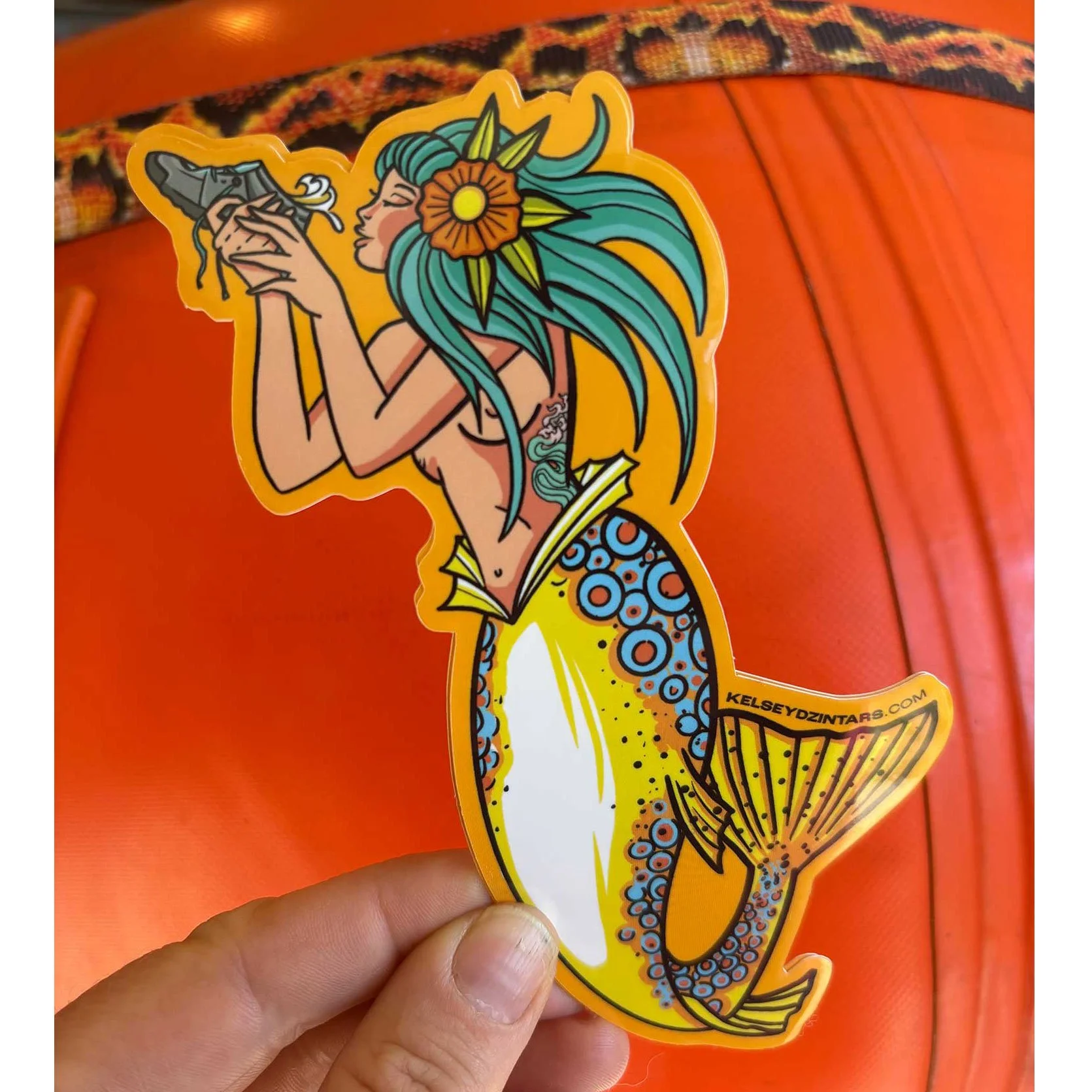 Bootie Beer Mermaid Stickers