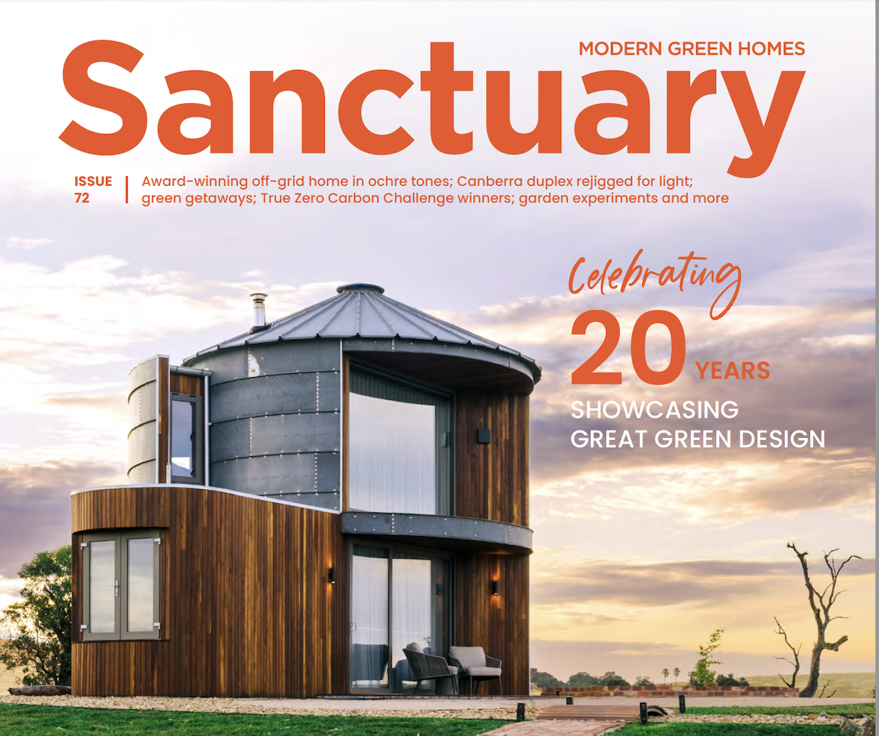 20 years of Sanctuary magazine: sustainable living with style