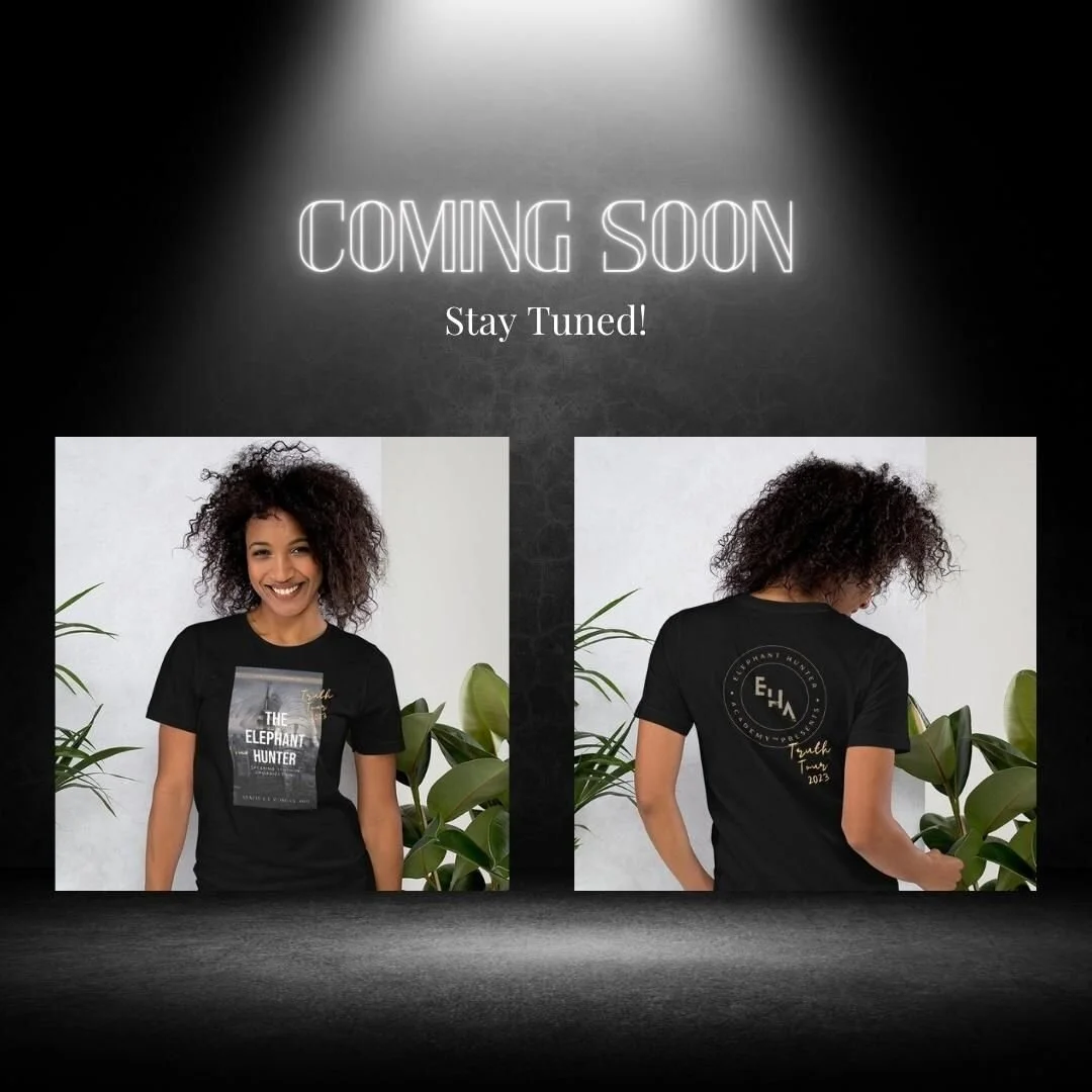 The Organizational Adventure Series begins . . . 

The Elephant Hunter &quot;TRUTH TOUR&quot; T-SHIRTS are coming soon!

Follow to stay tuned.

#businessstorytelling, #adventureinspired,
#changeagents,
#compassioninaction,
#truthtellers,
#employeesat