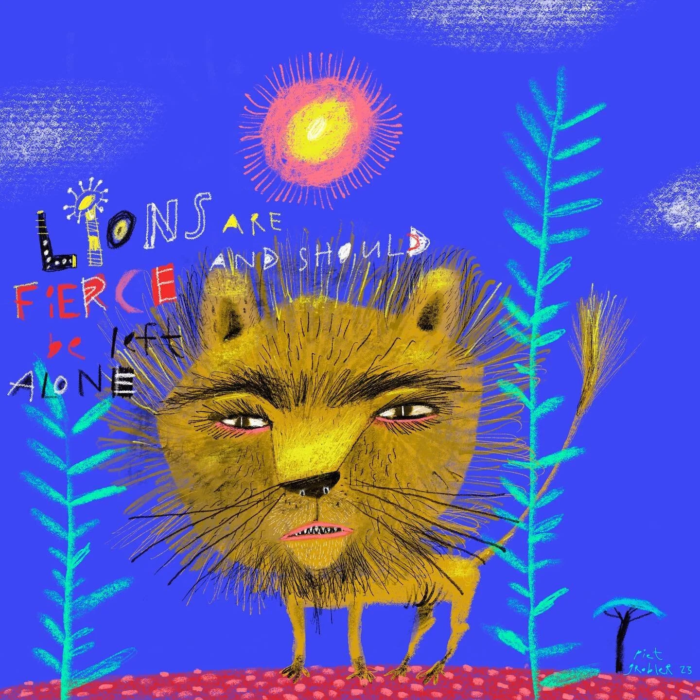 FACTS ABOUT OUR FELINE FRIENDS
Drawn in Procreate

#childrensbookillustrators #illustrationsartists #lion #illustrationsoninstagram #picturebookillustrator #illustrationlovers #illustrationstyle #illustrationarts #illustrationinspiration #folktales #