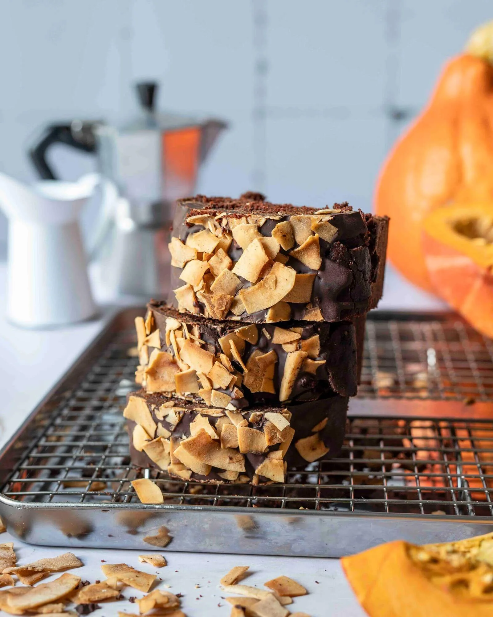 Schokokuchen mit Kürbis