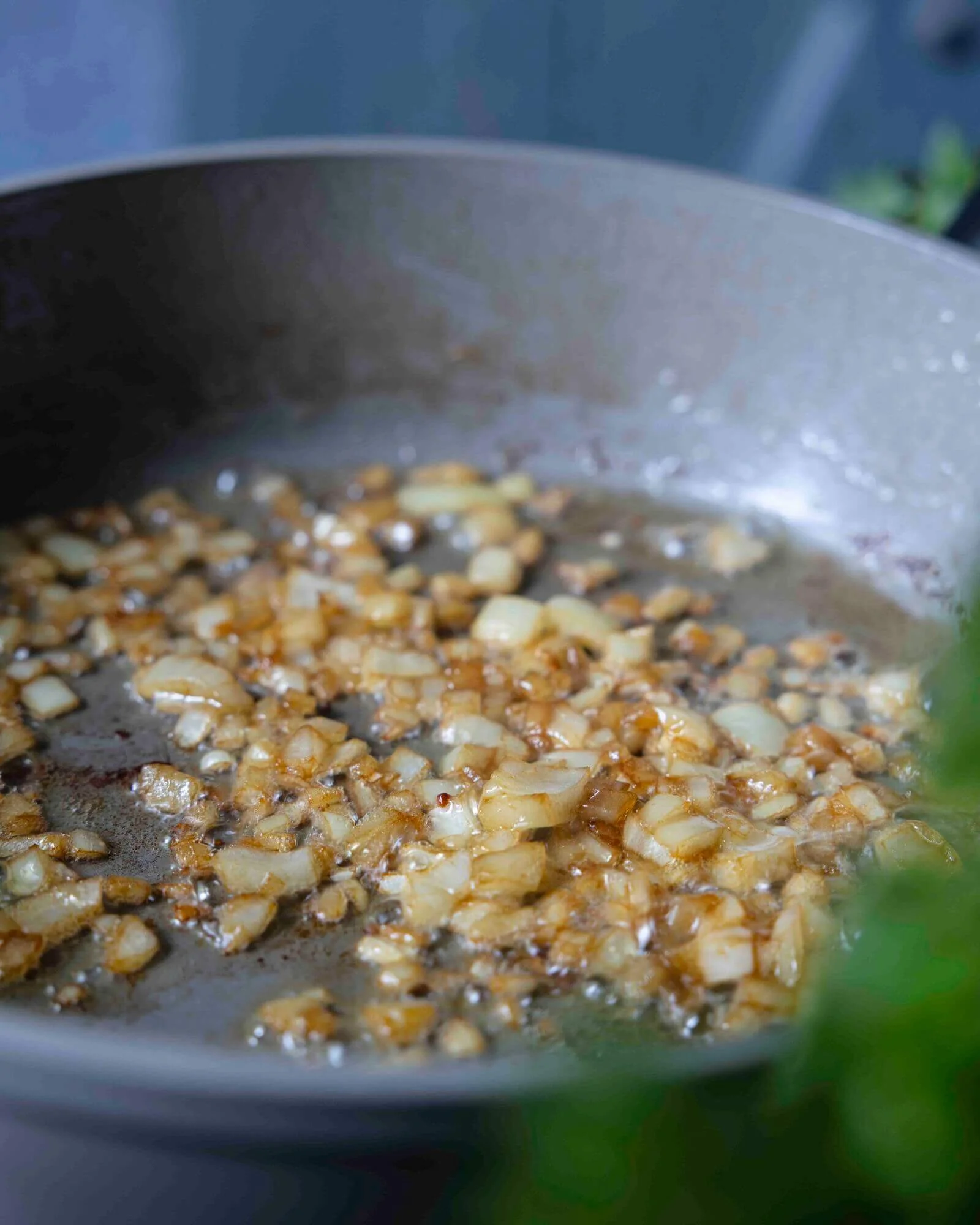 cremiges Orzotto mit Champignons