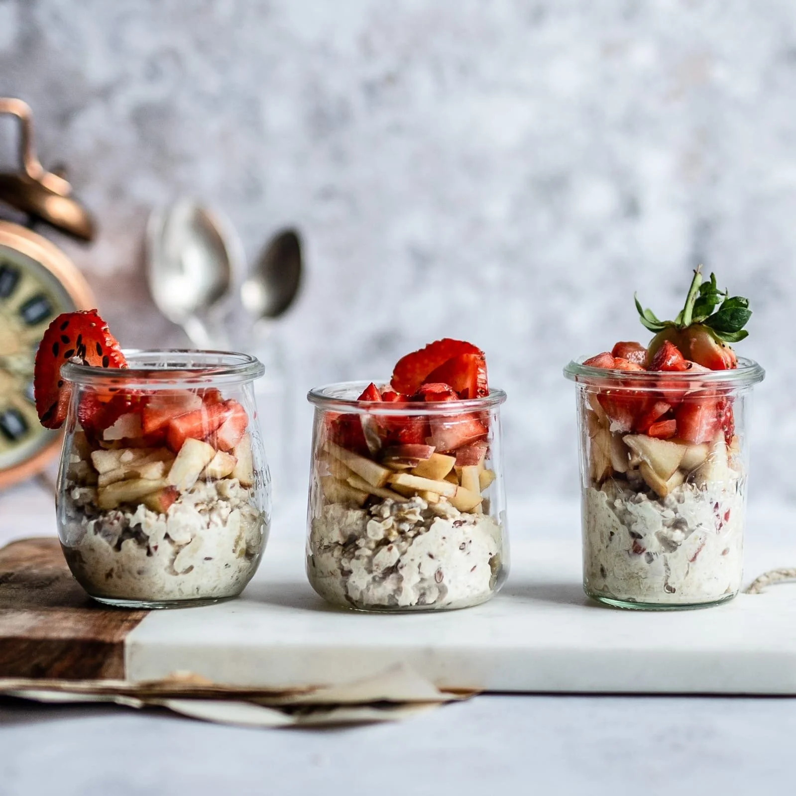 Gesundes Bircher Müsli einfach selbstgemacht