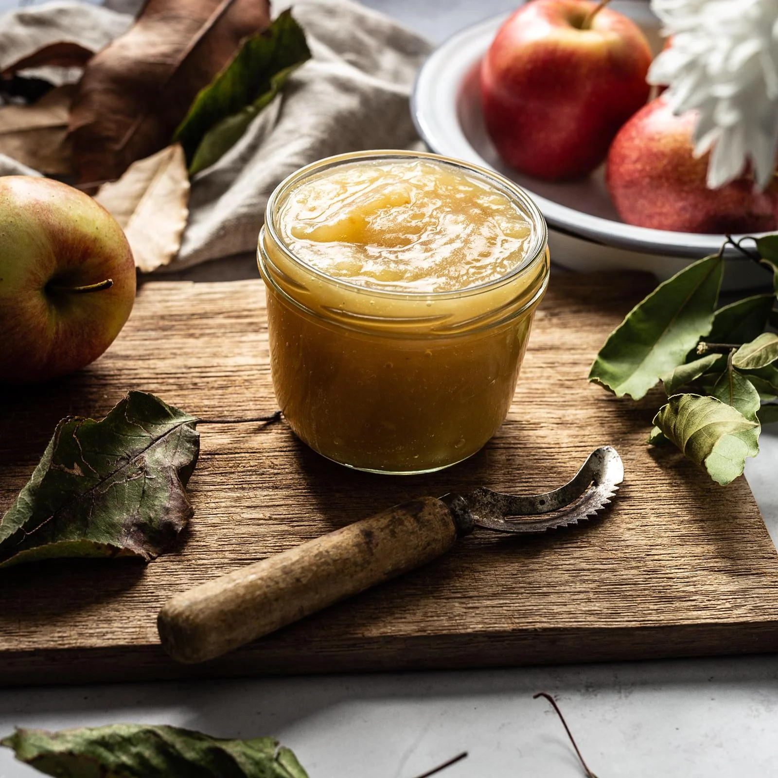 Apfelmus mit Zimt und Sternanis