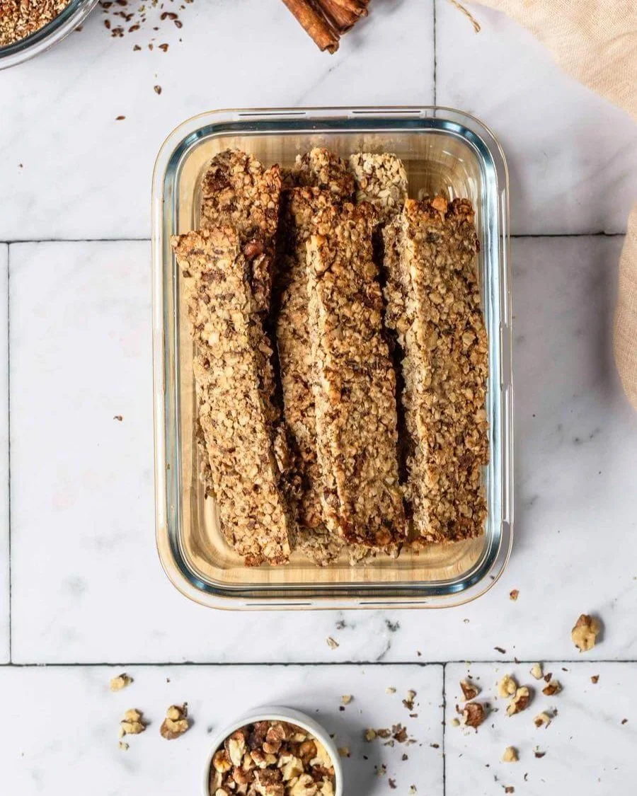 Bananen Müsliriegel - Haferriegel selber machen