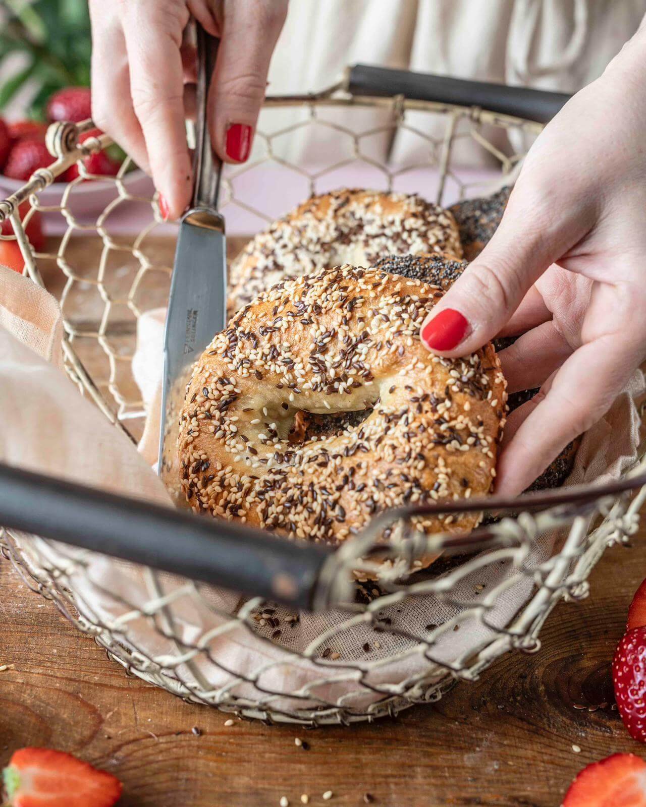 Einfach Bagel selber machen