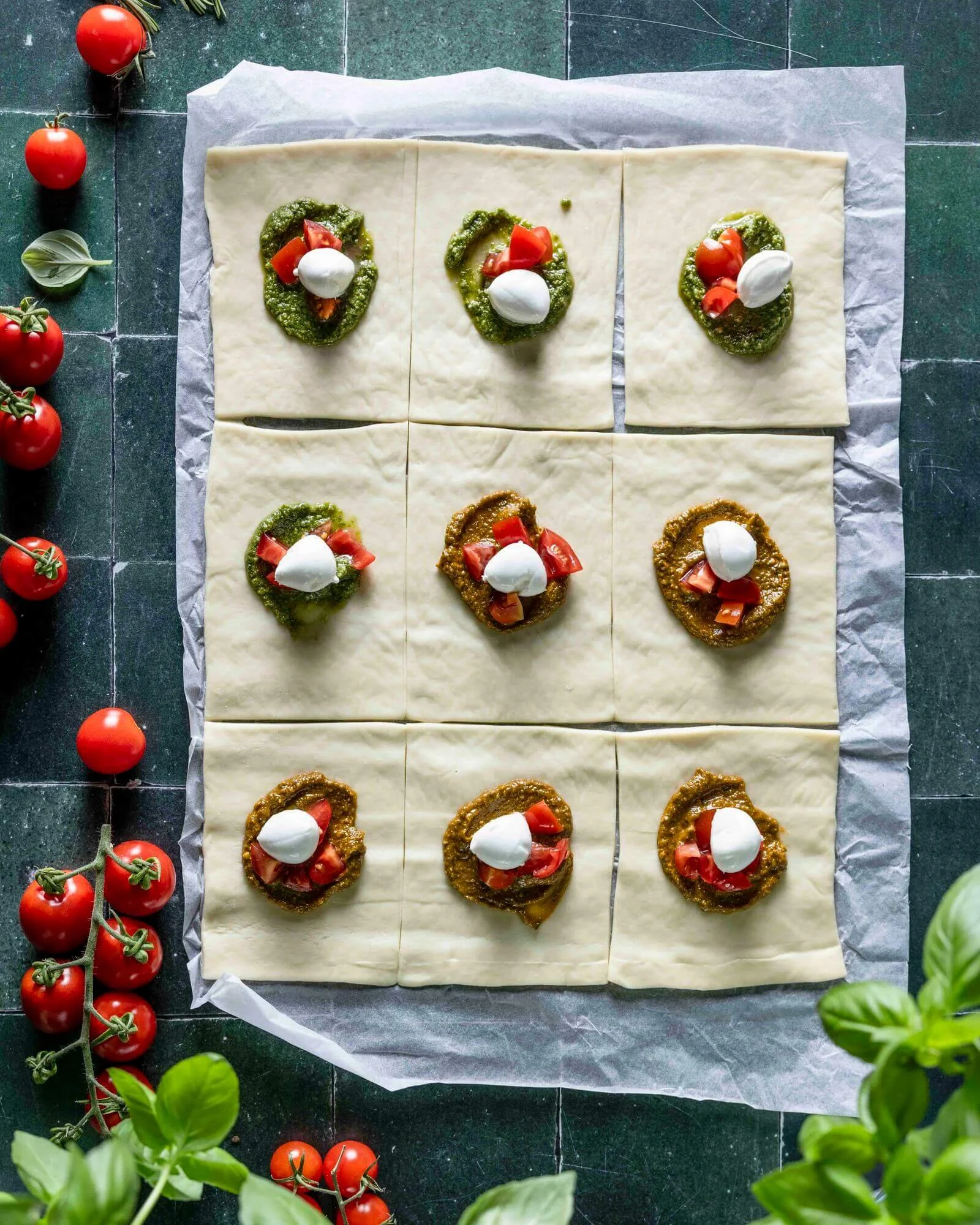 Pizzabrötchen Kürbisform