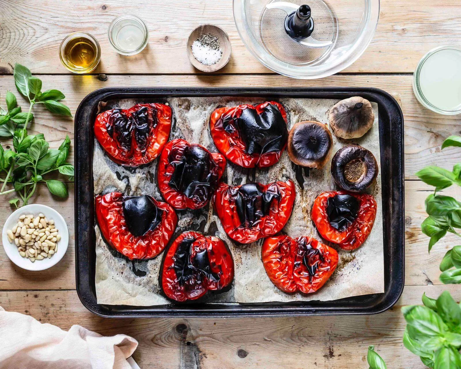 Pasta mit gerösteter Paprikasauce Klara & Ida