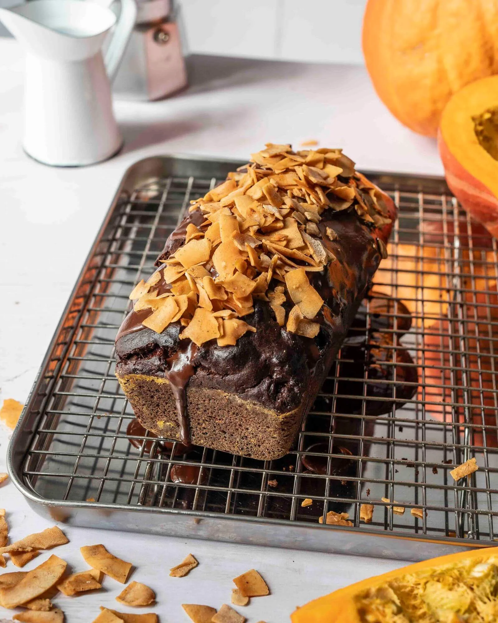 Schokokuchen mit Kürbis