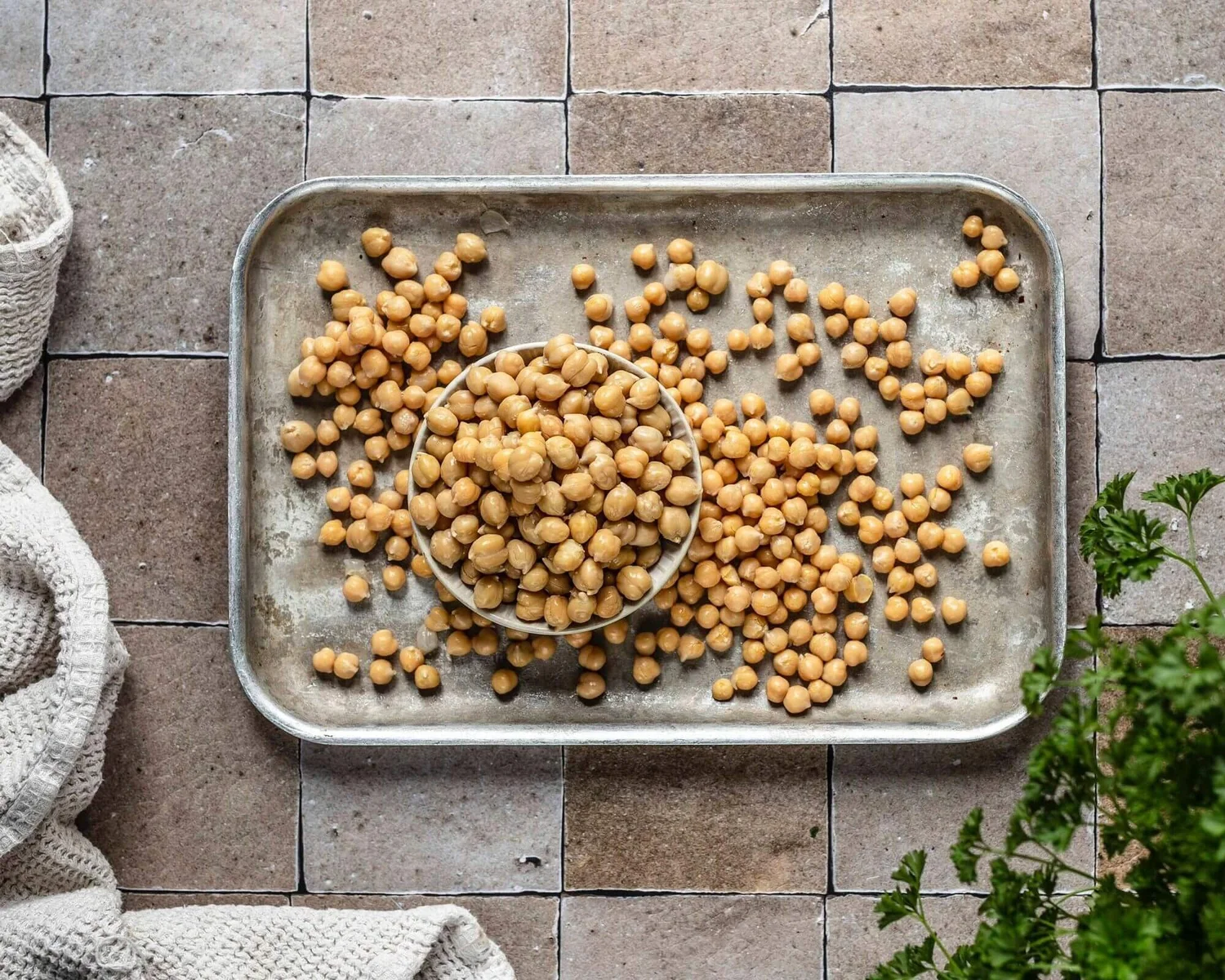 Kichererbsen Bratlinge mit Haferflocken - vegan - Klara &amp; Ida